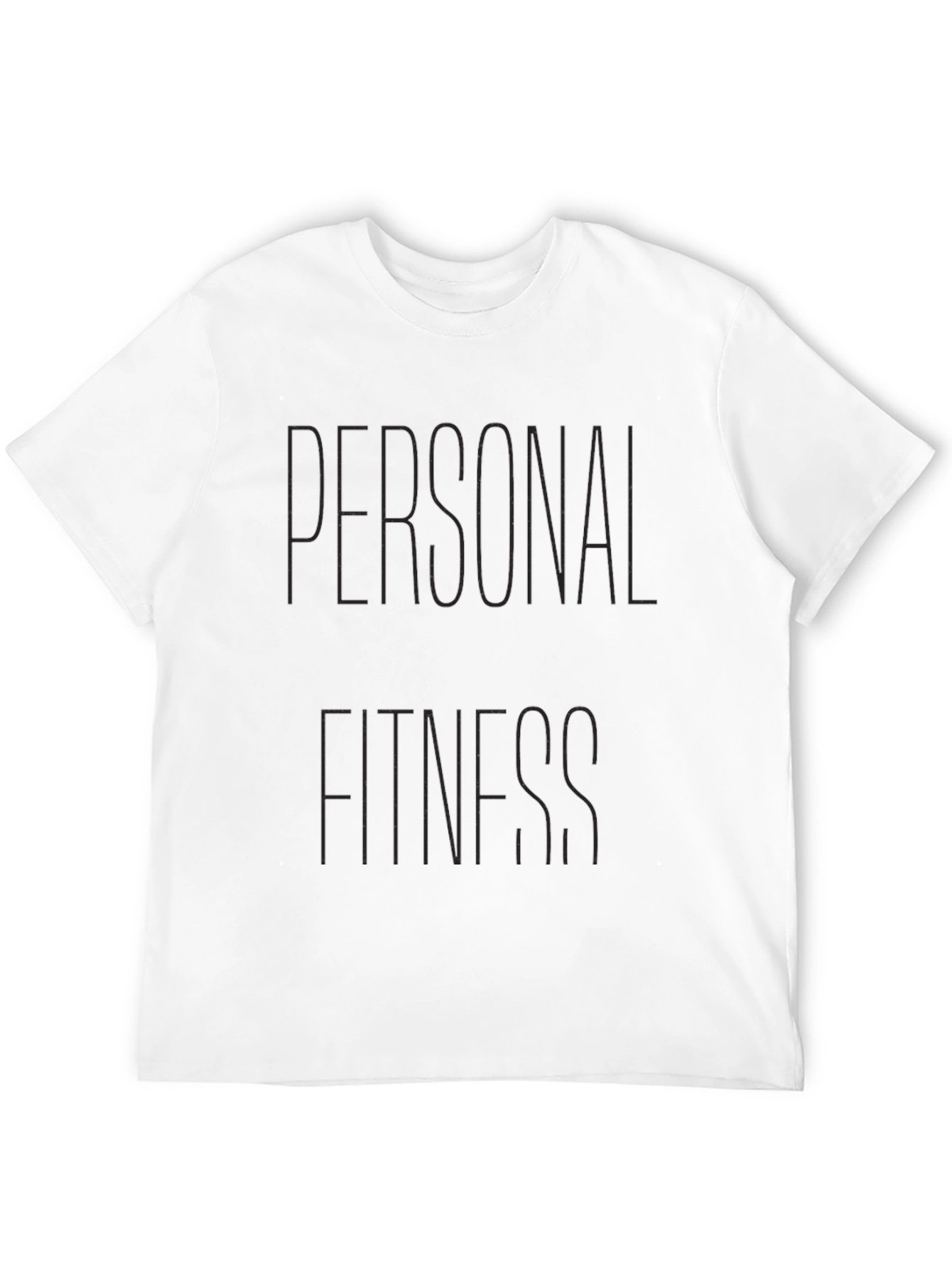 Personal Fitness Black T-Shirt
