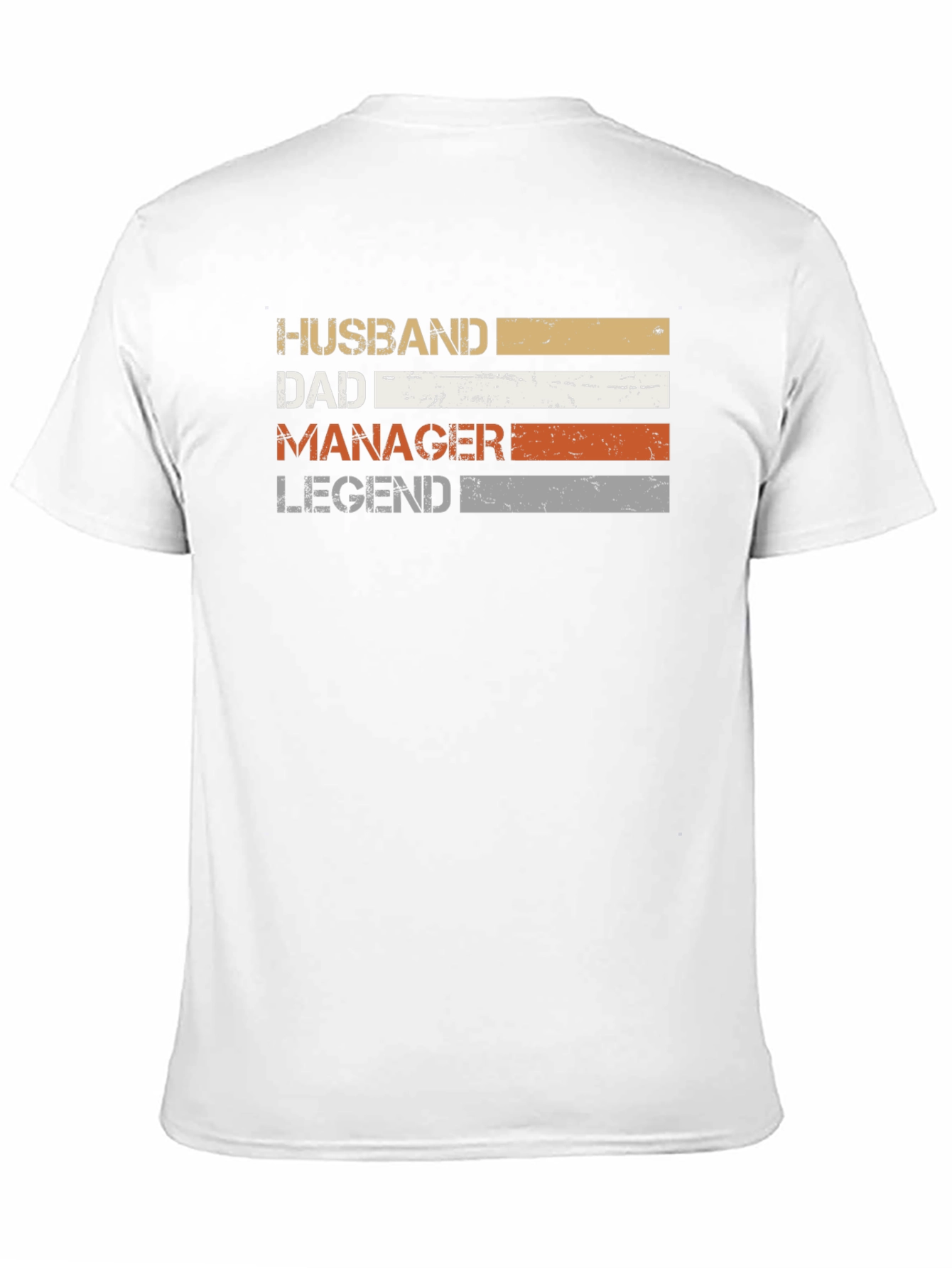 Husband Dad Manager Legend Graphic T-Shirt