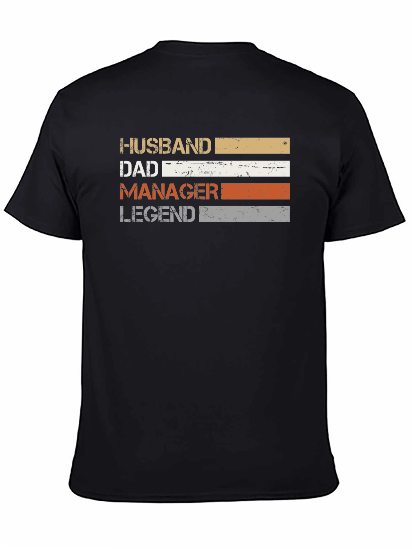 Husband Dad Manager Legend Graphic T-Shirt