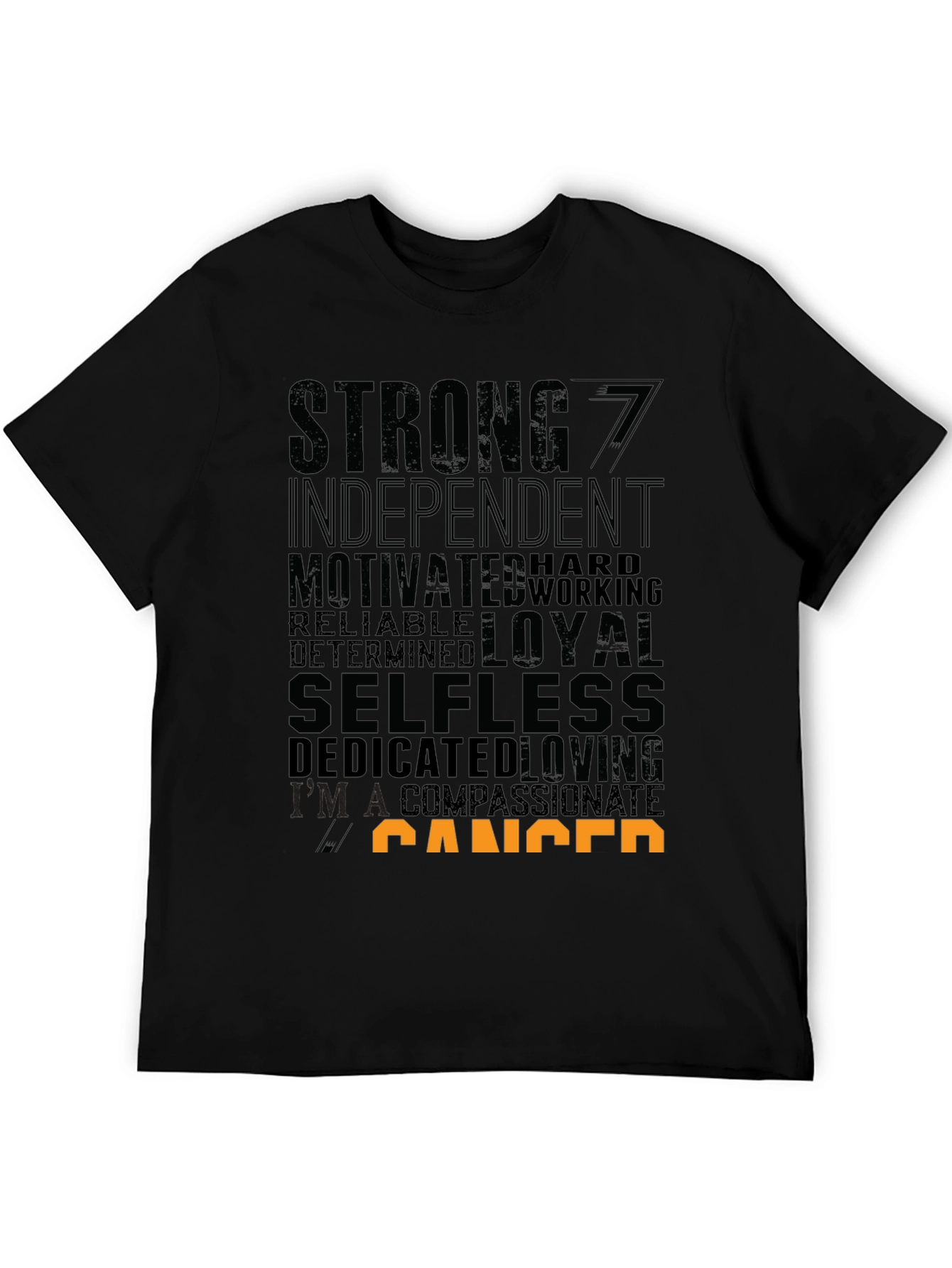 Cancer Zodiac T-Shirt - Strong Loyal Selfless