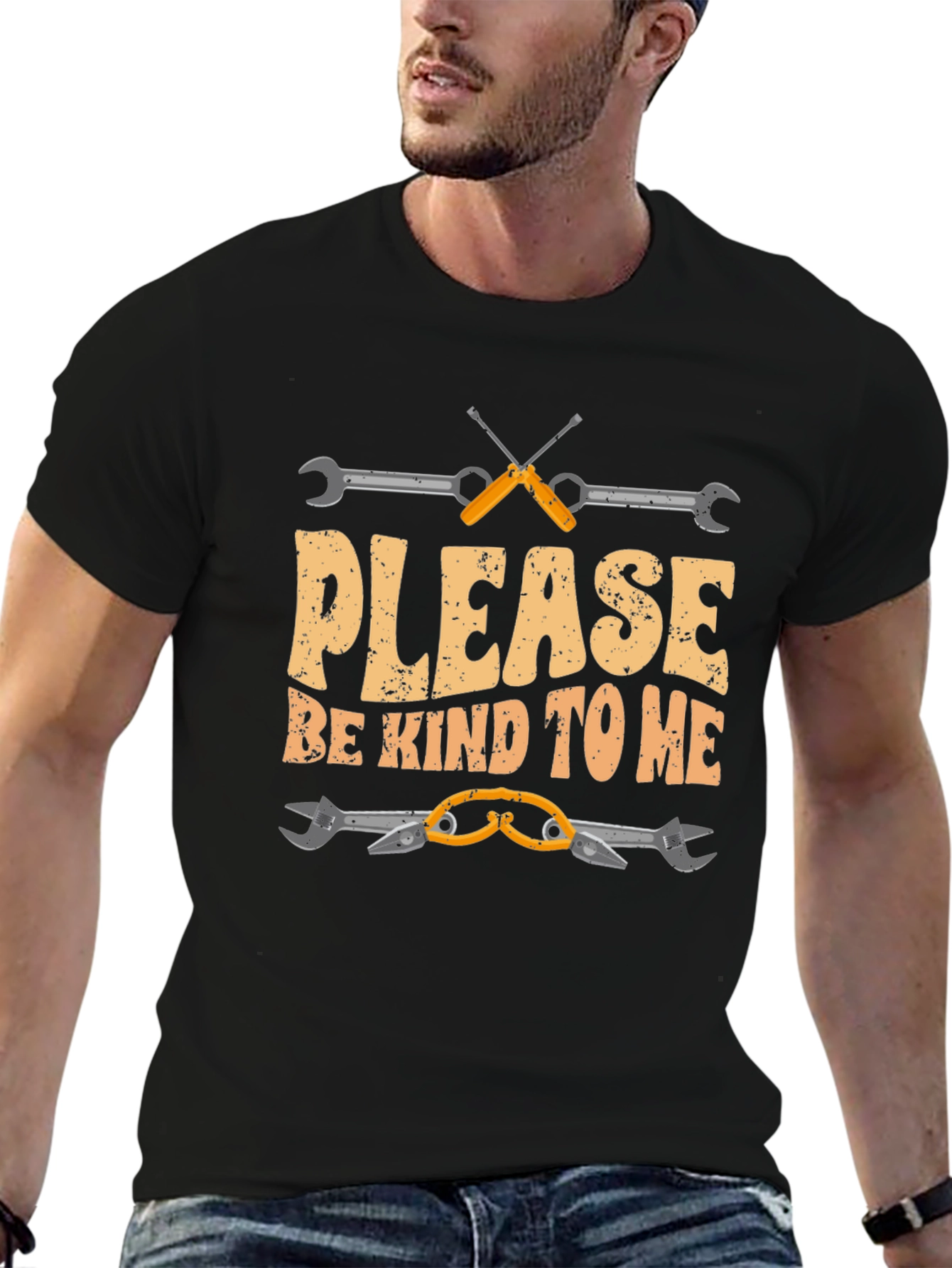 Please Be Kind T-Shirt - Mechanic Tool Design