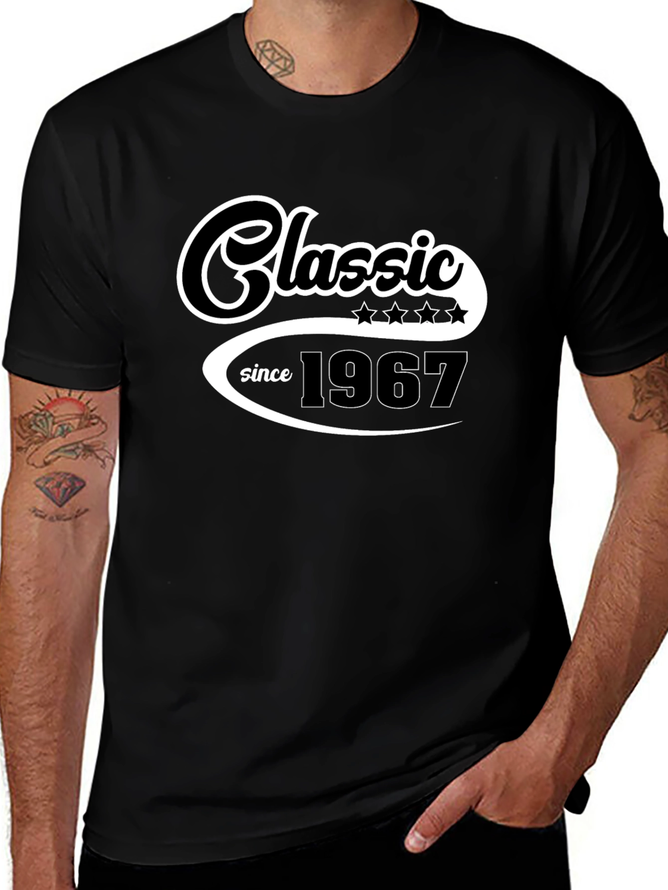 Classic Since 1967 Black T-Shirt