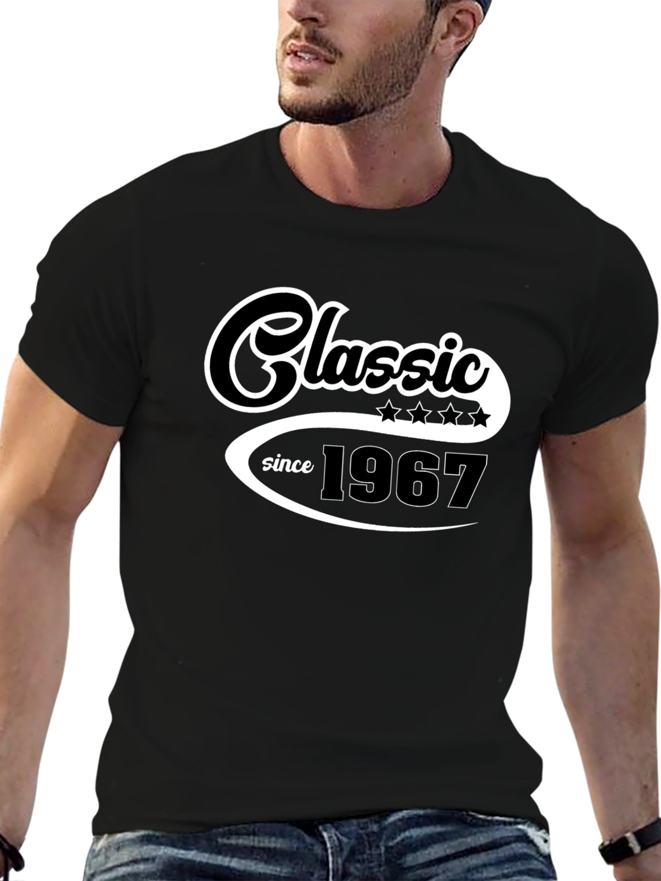 Classic Since 1967 Black T-Shirt