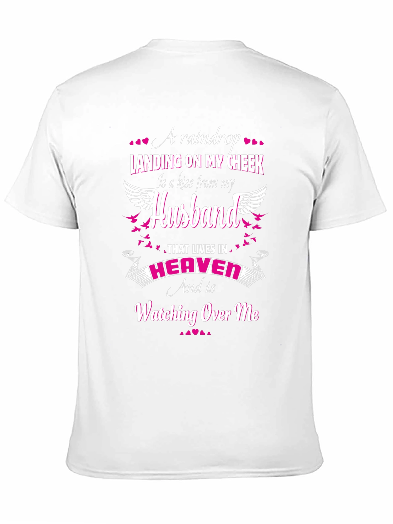 Husband in Heaven Memorial T-Shirt