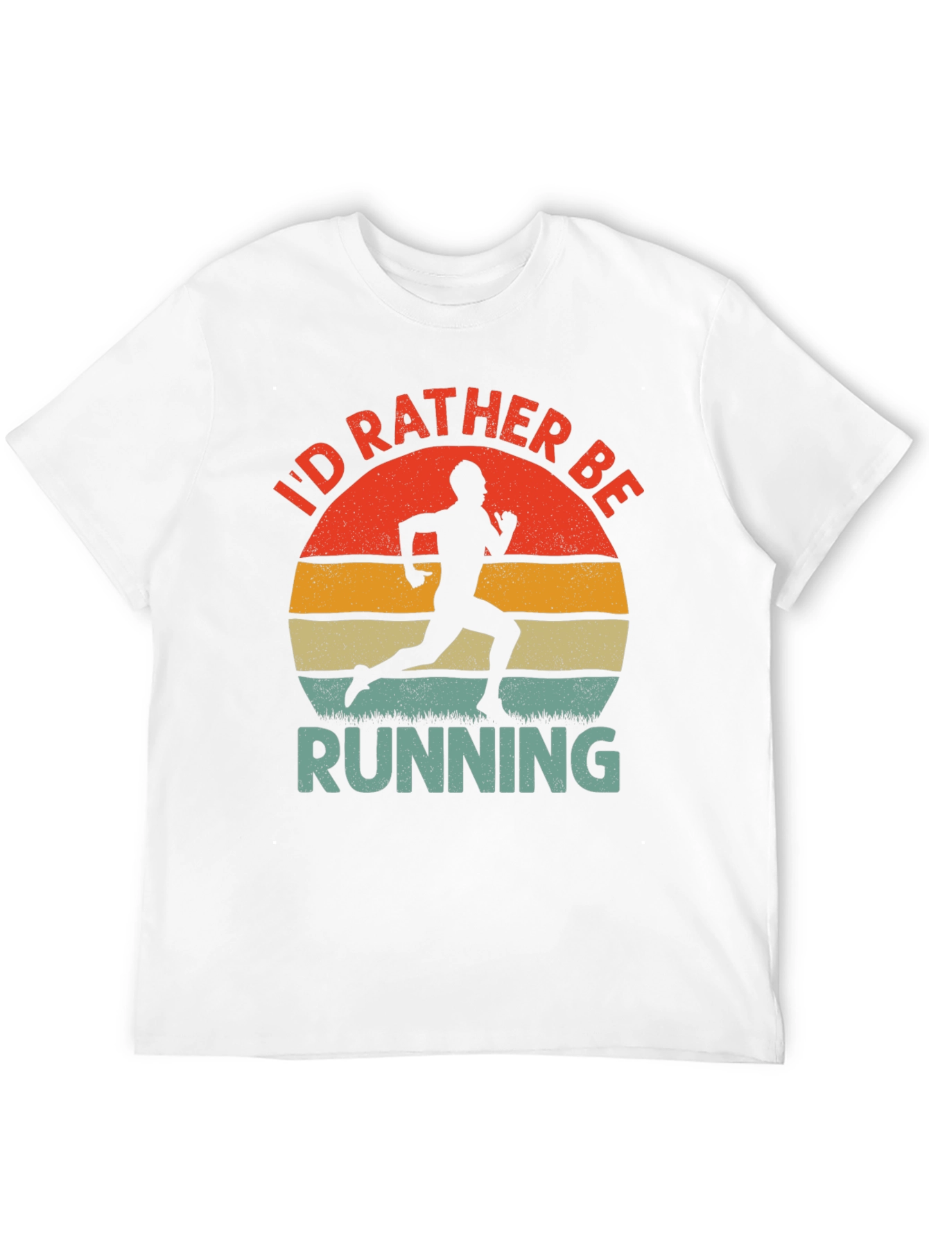 Id Rather Be Running Graphic Tee
