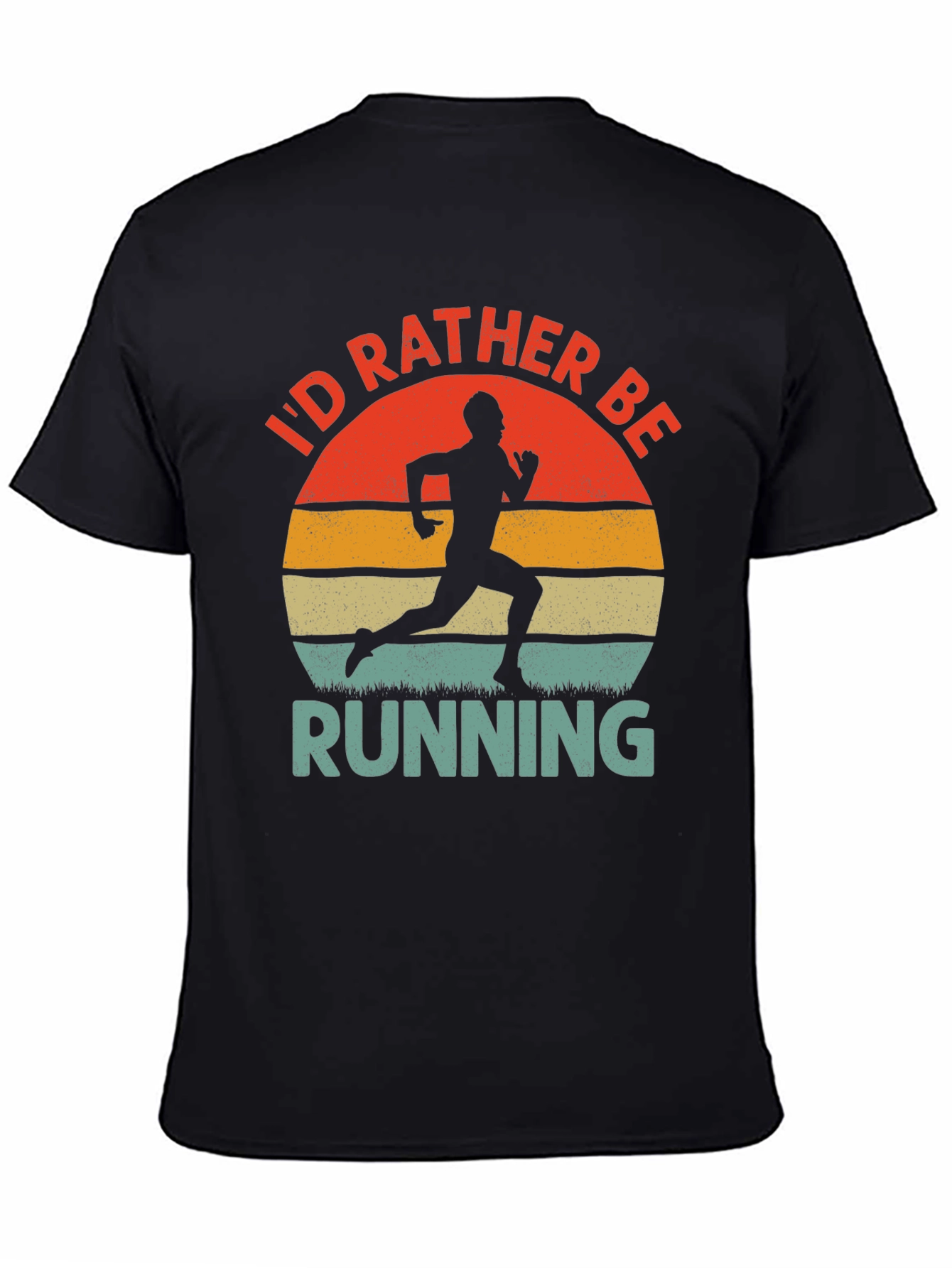 Id Rather Be Running Graphic Tee
