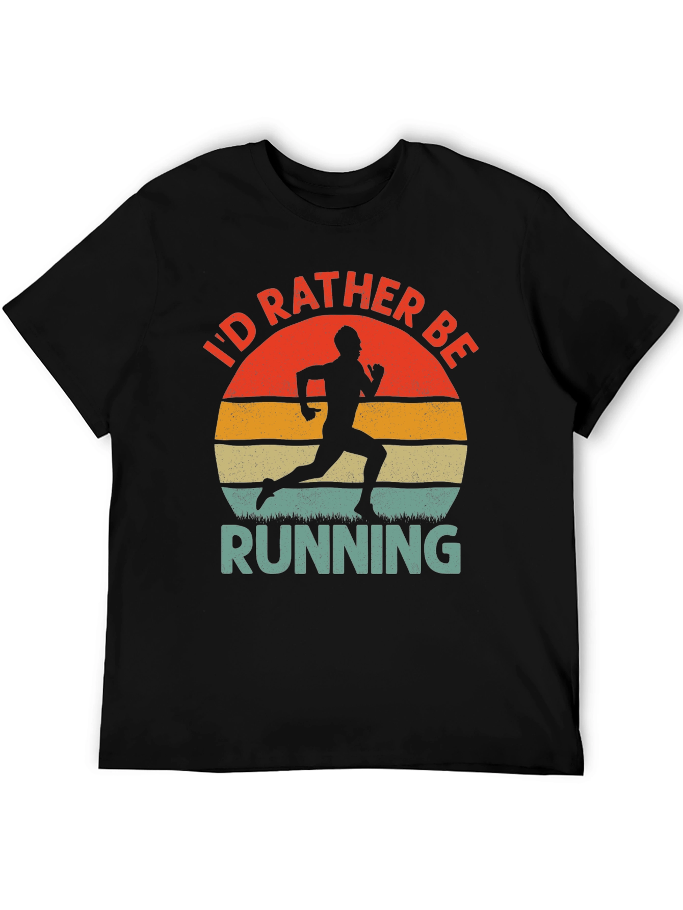 Id Rather Be Running Graphic Tee