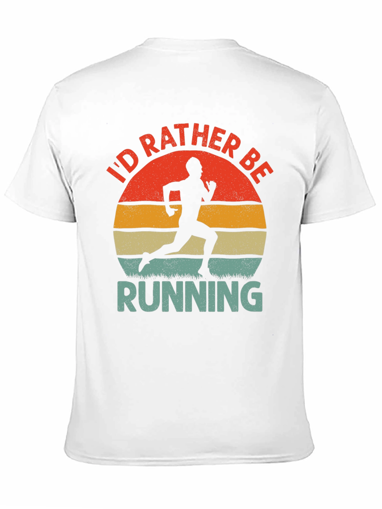 Id Rather Be Running Graphic Tee