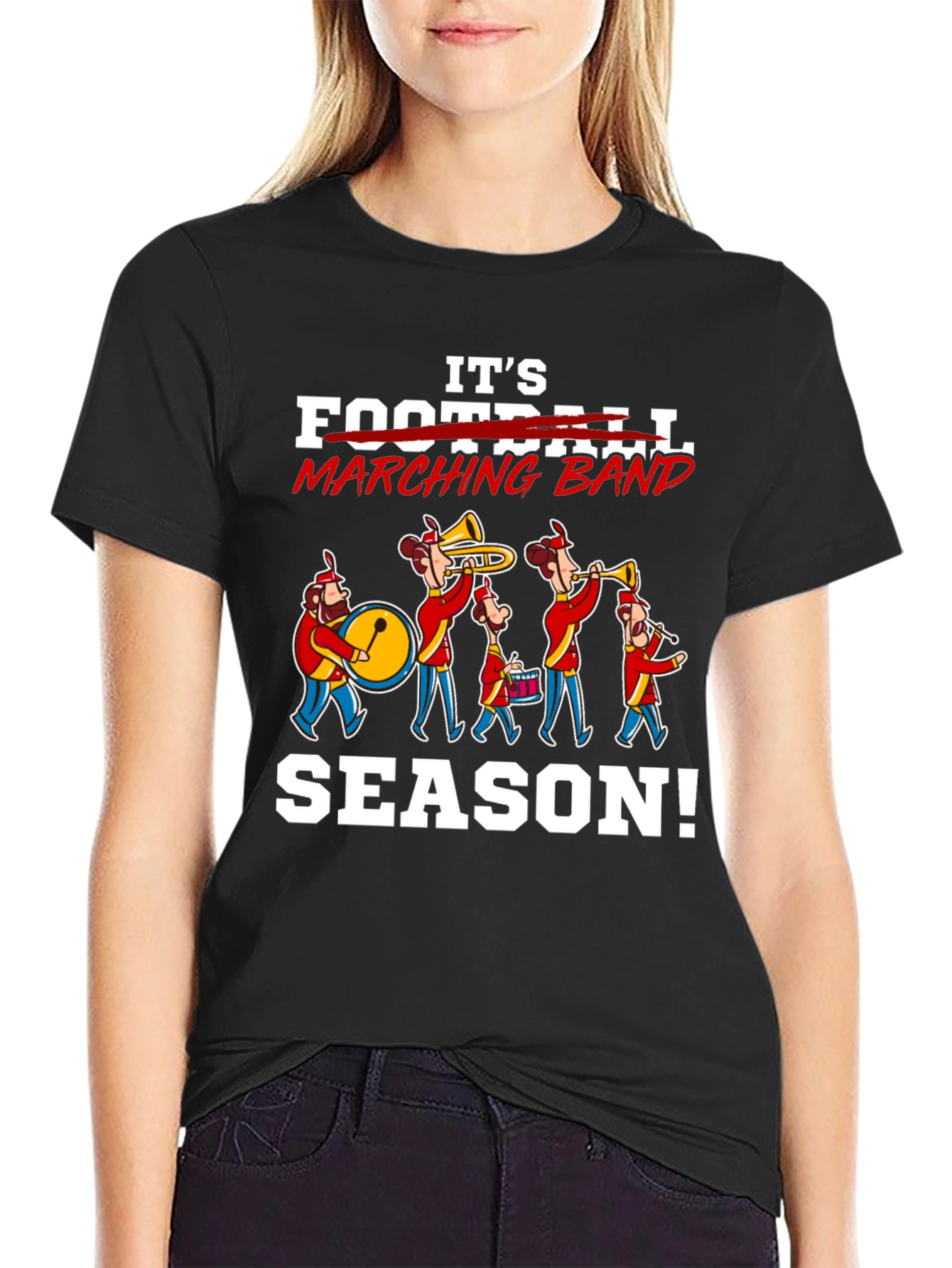 Marching Band Season T-Shirt Funny Band Tee