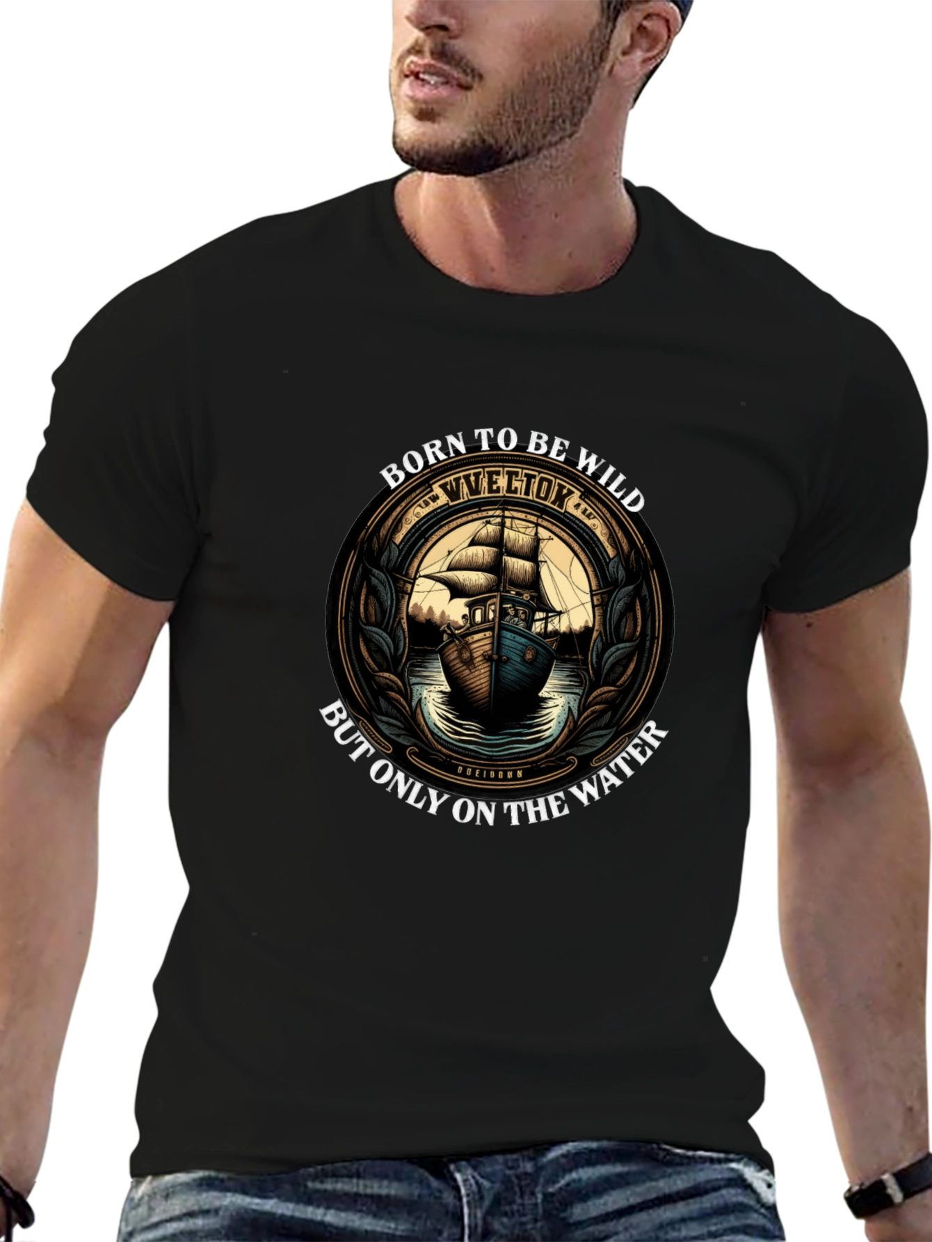 Born to Be Wild Nautical T-Shirt