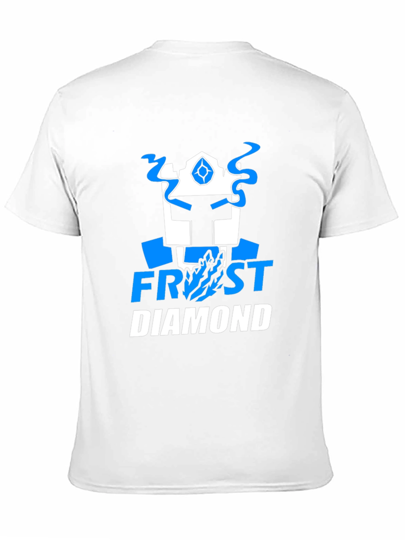 Frost Diamond Graphic Tee - Cool Black T-Shirt