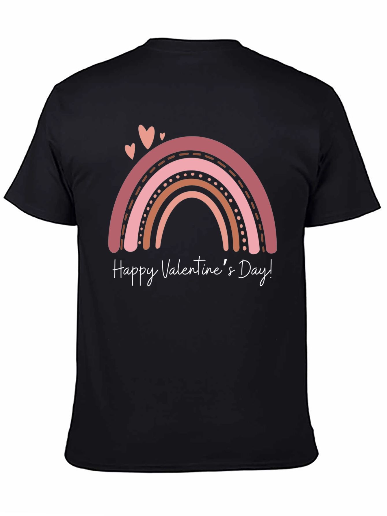 Valentines Day Rainbow Graphic Tee