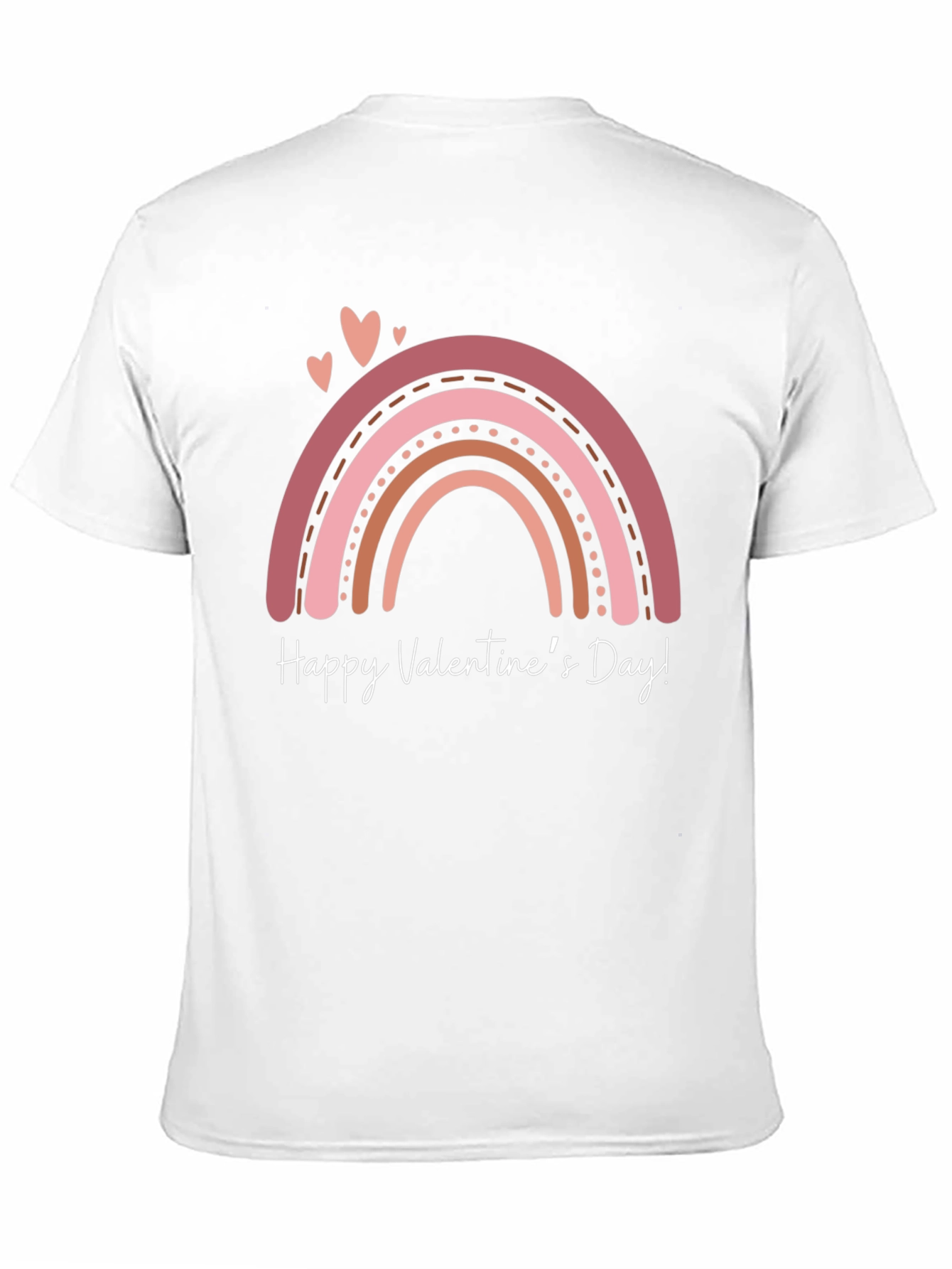 Valentines Day Rainbow Graphic Tee