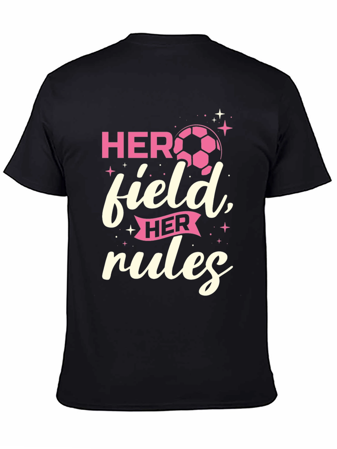 Her Field Her Rules Womens Soccer T-Shirt