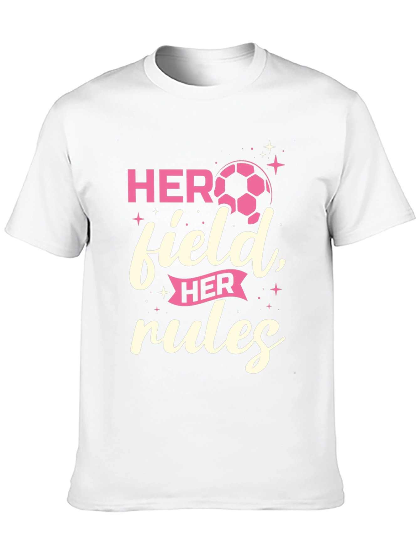 Her Field Her Rules Womens Soccer T-Shirt