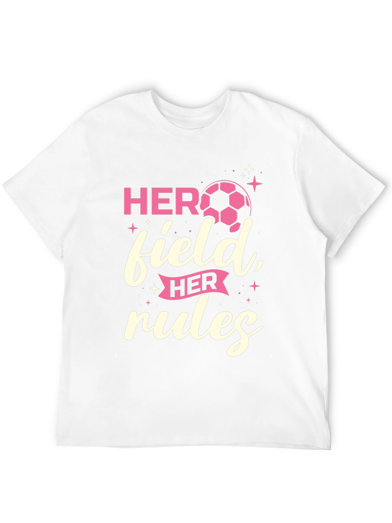 Her Field Her Rules Womens Soccer T-Shirt
