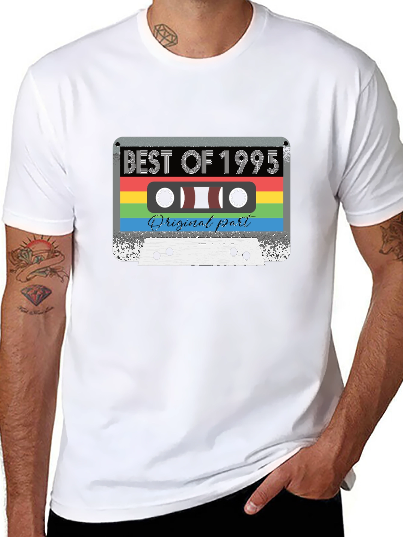 Best of 1995 Cassette Tape Graphic T-Shirt