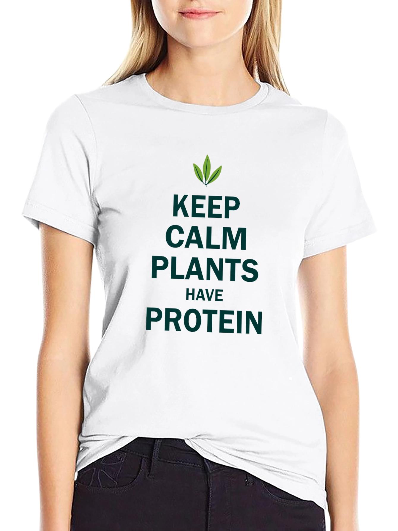 Keep Calm Plants Have Protein T-Shirt