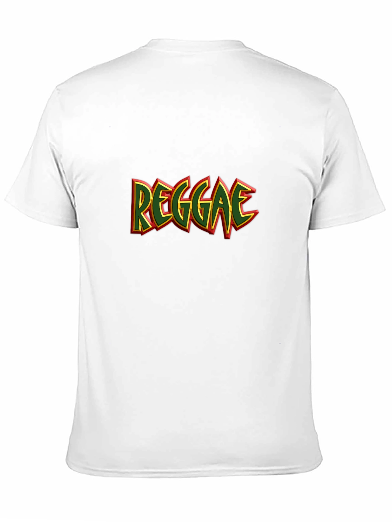 Reggae Style Graphic T-Shirt - Black
