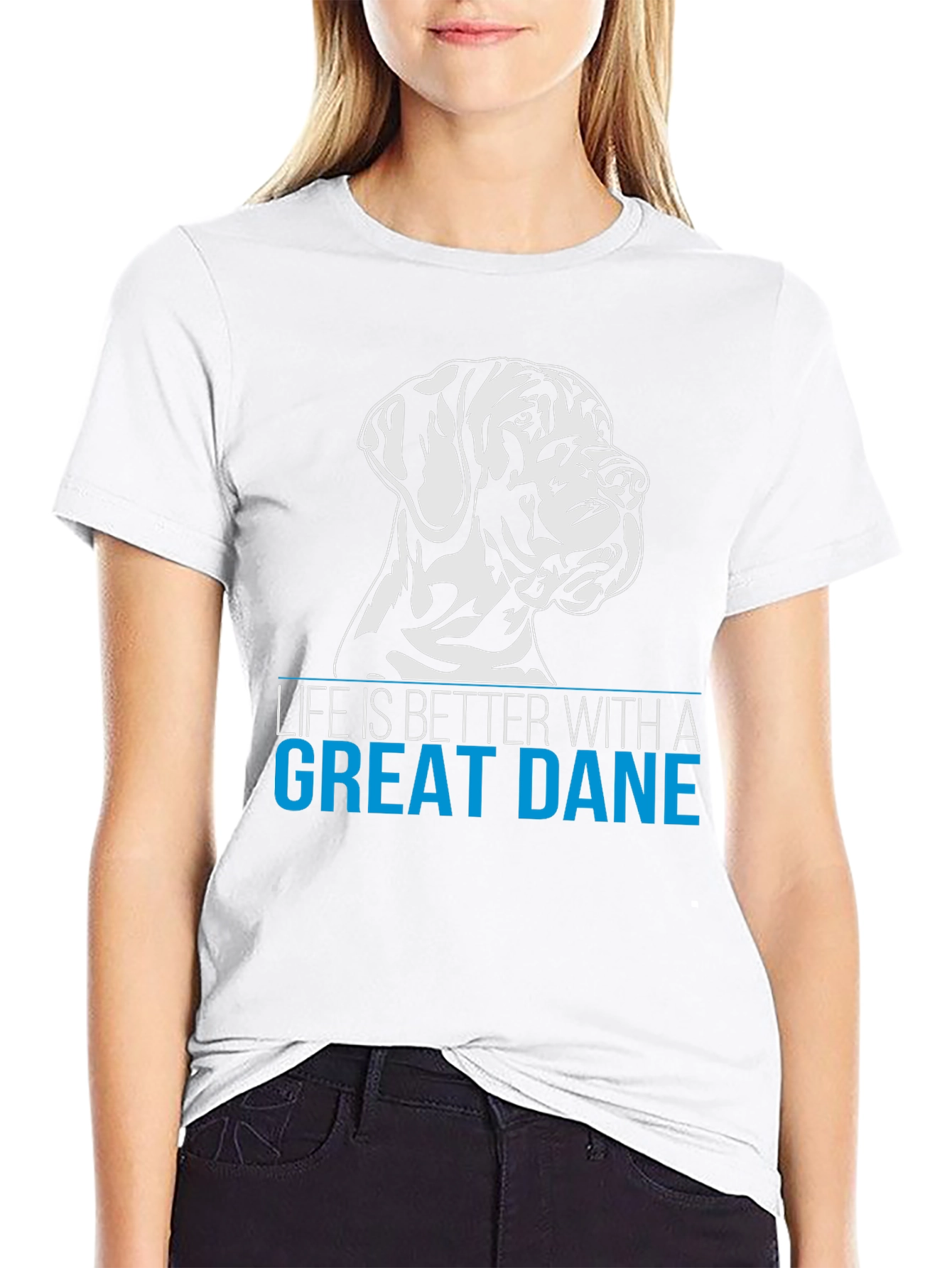 Great Dane Life T-Shirt - Dog Lover Tee