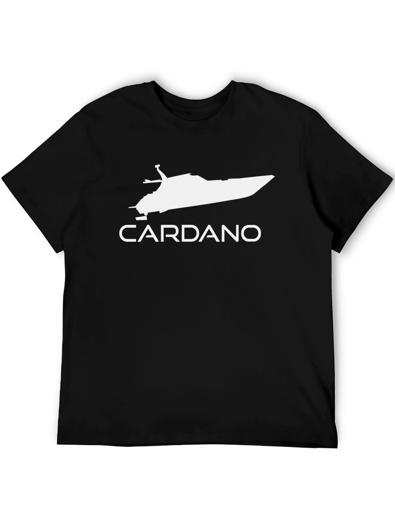 Cardano Boat T-Shirt - Black