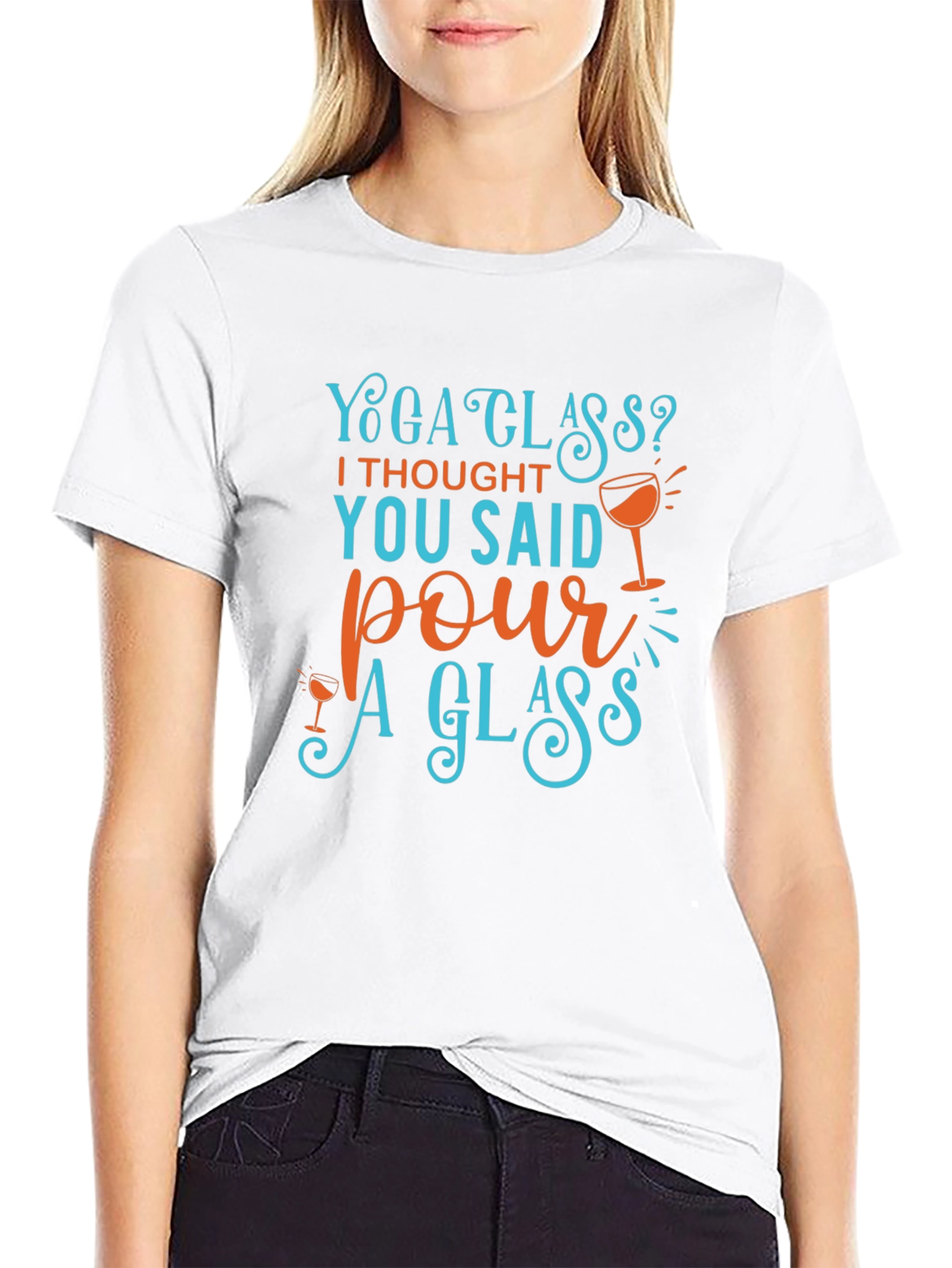Yoga Class? Pour A Glass T-Shirt