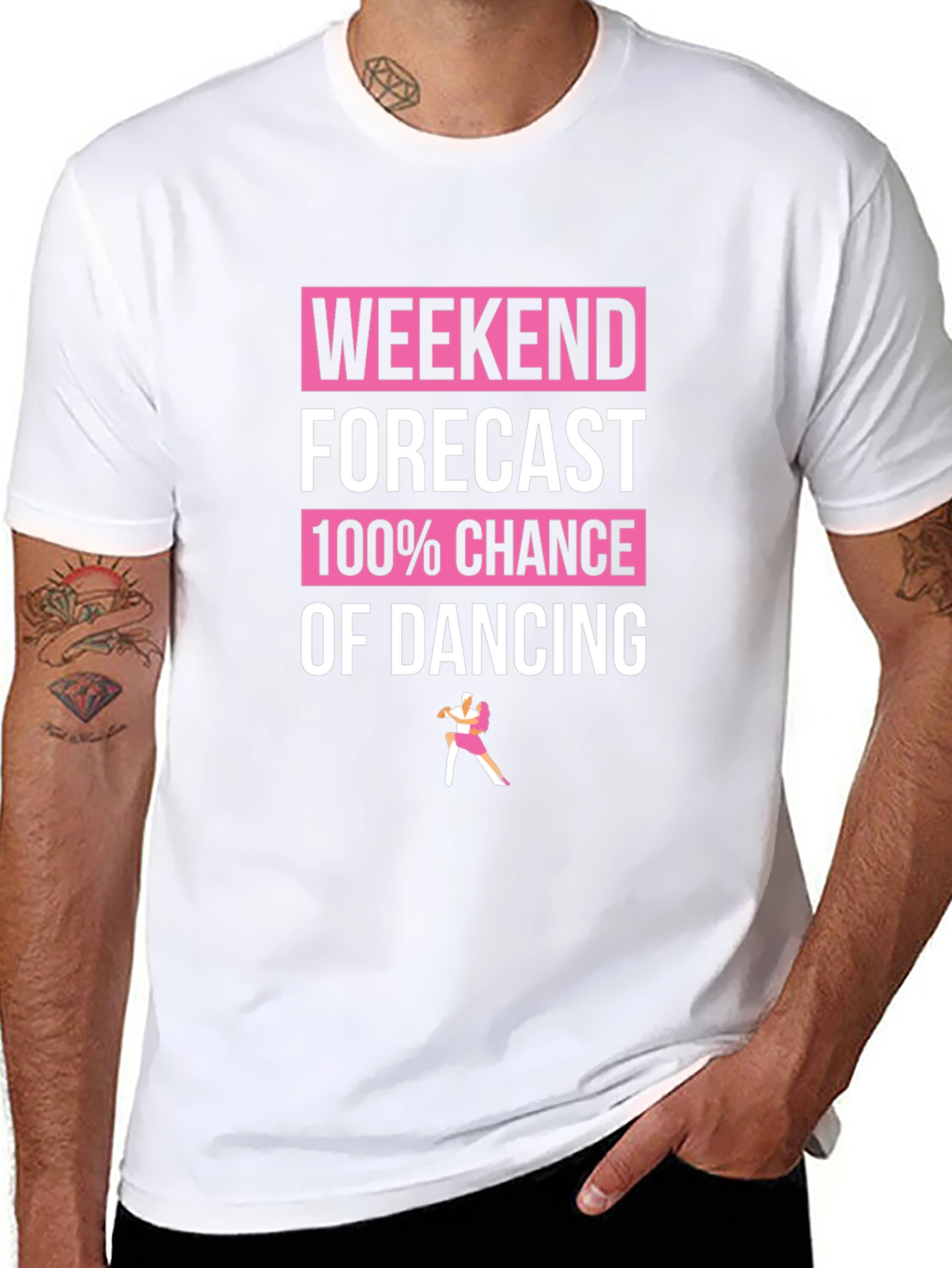 Weekend Forecast: 100% Chance of Dancing Graphic Tee