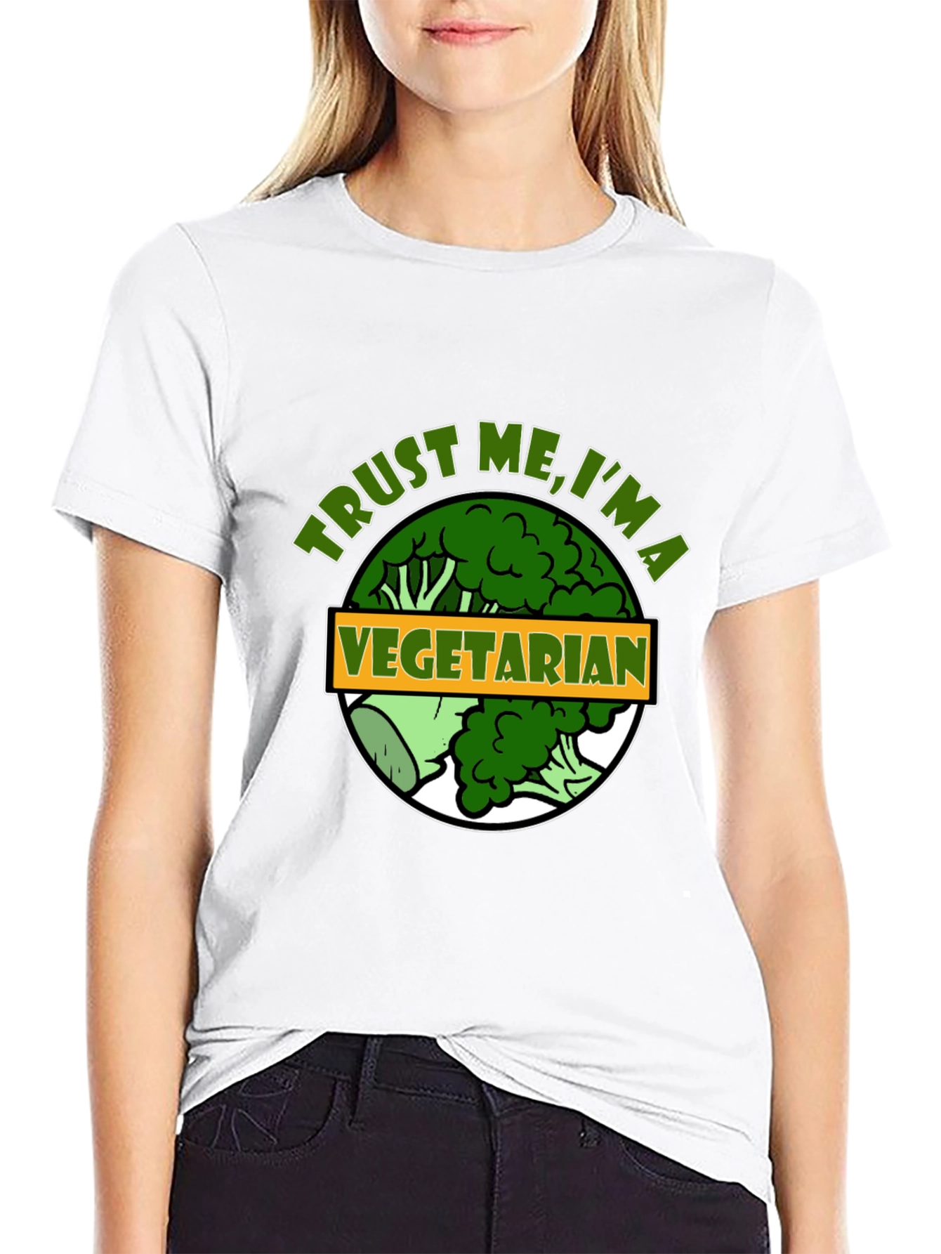 Trust Me Im A Vegetarian Funny T-Shirt