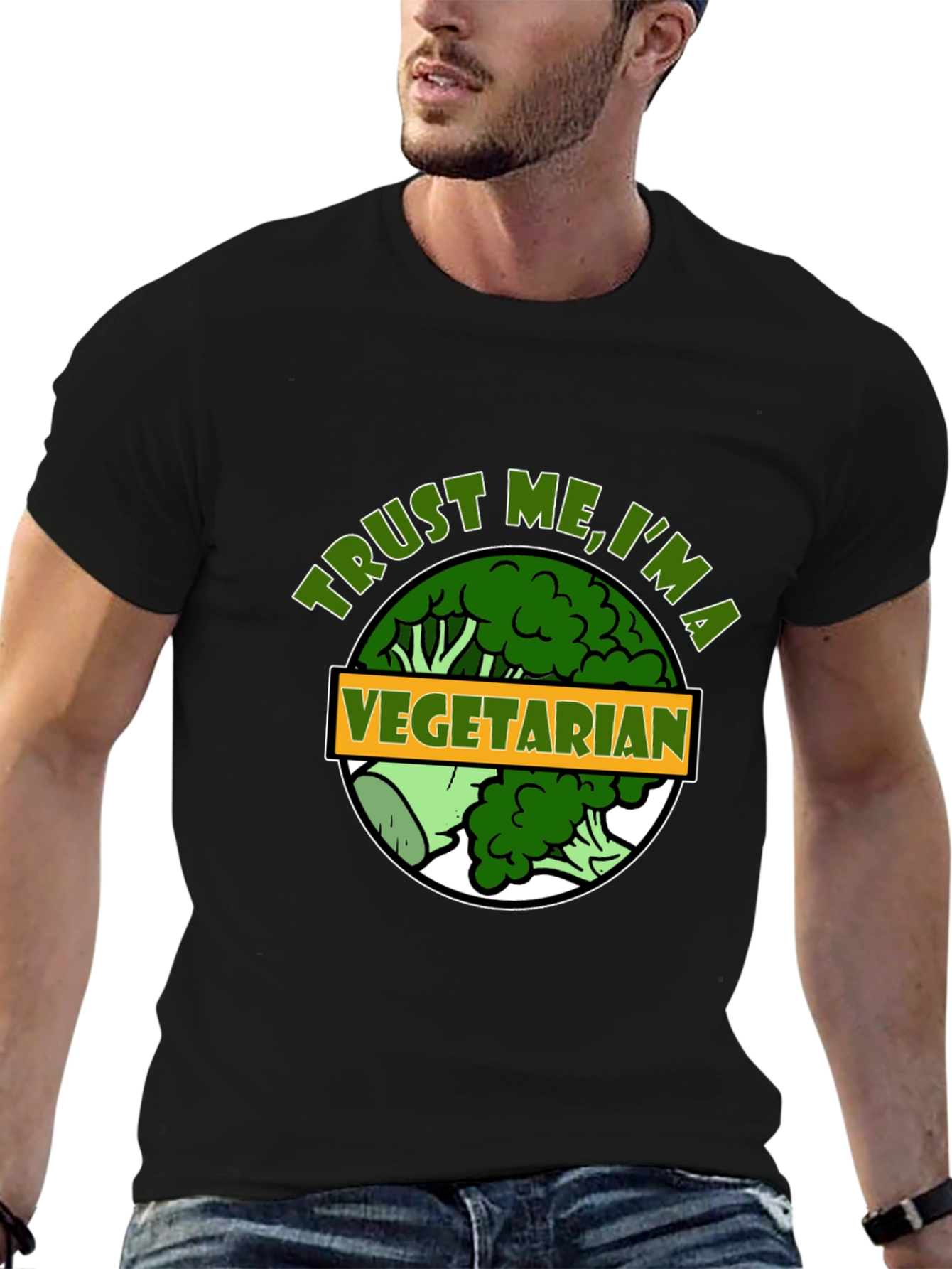Trust Me Im A Vegetarian Funny T-Shirt