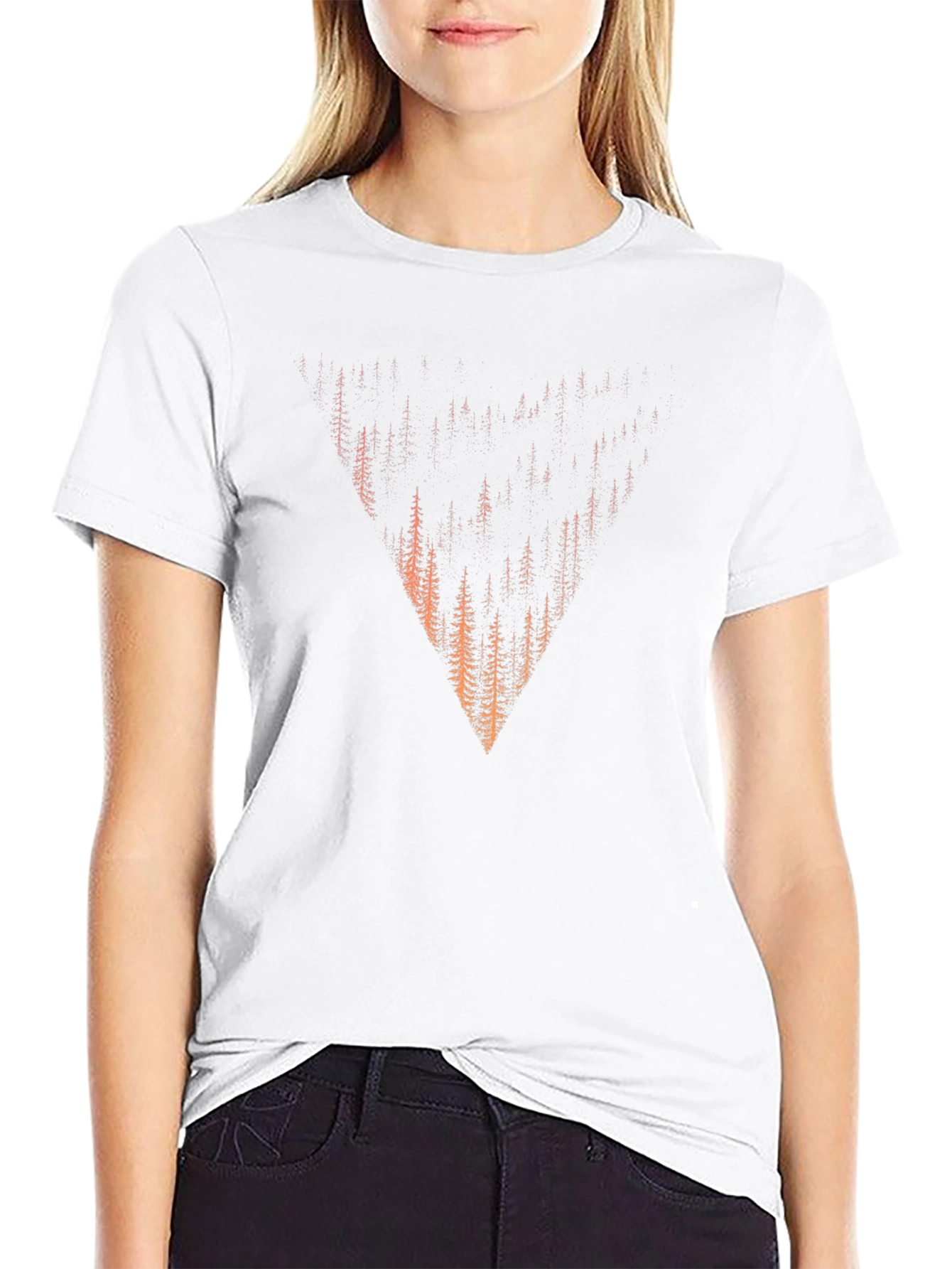 Forest Peak Graphic Tee - Nature Inspired Design