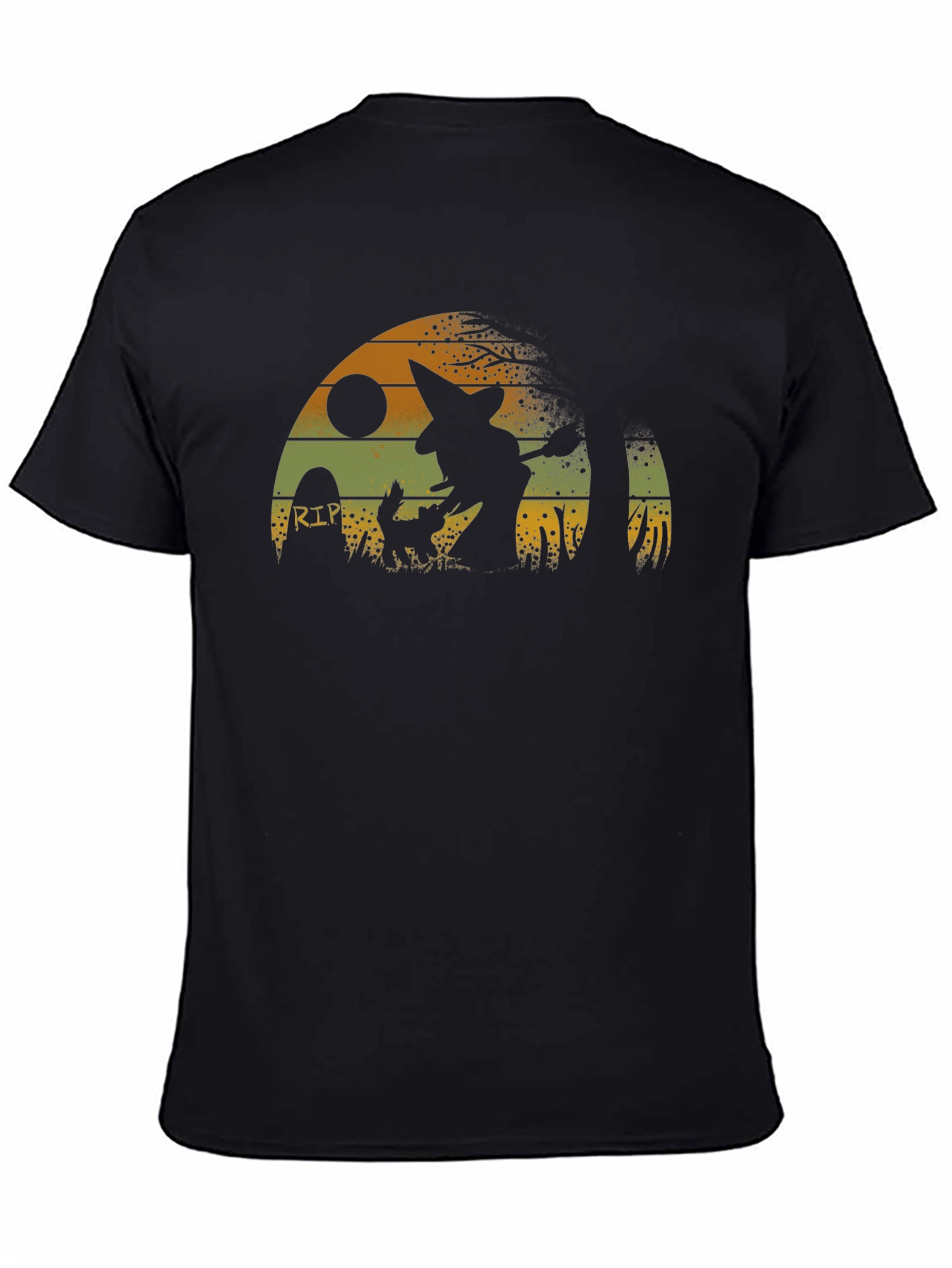 Witch Halloween Graphic T-Shirt