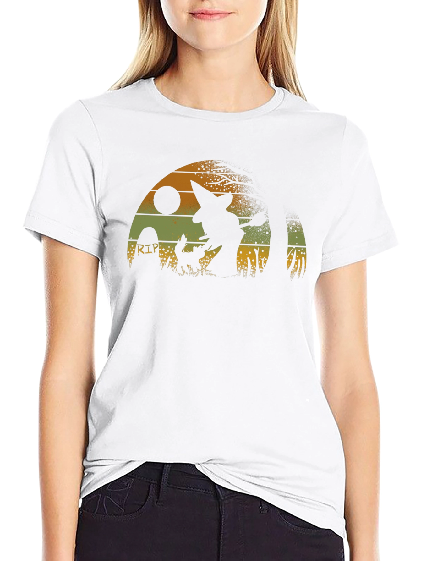 Witch Halloween Graphic T-Shirt