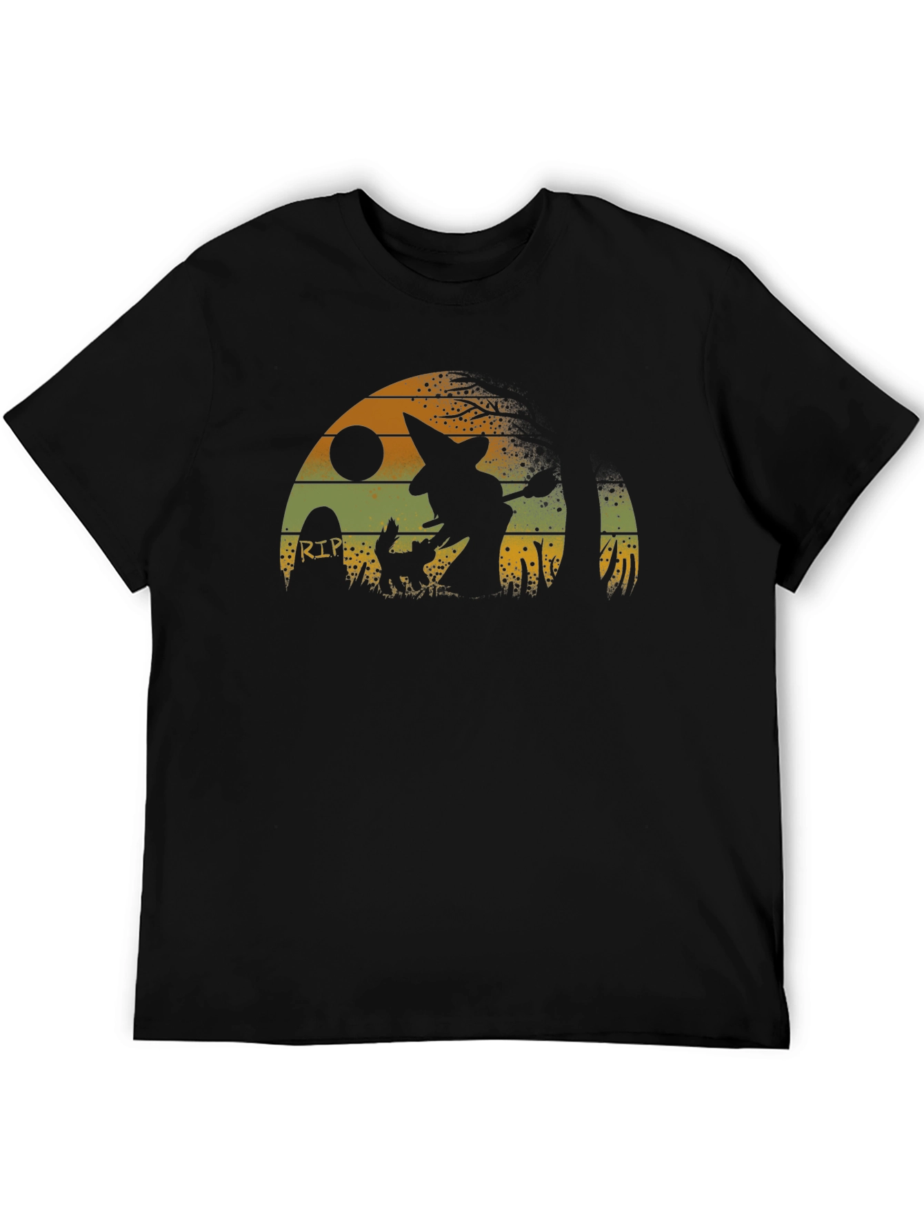 Witch Halloween Graphic T-Shirt