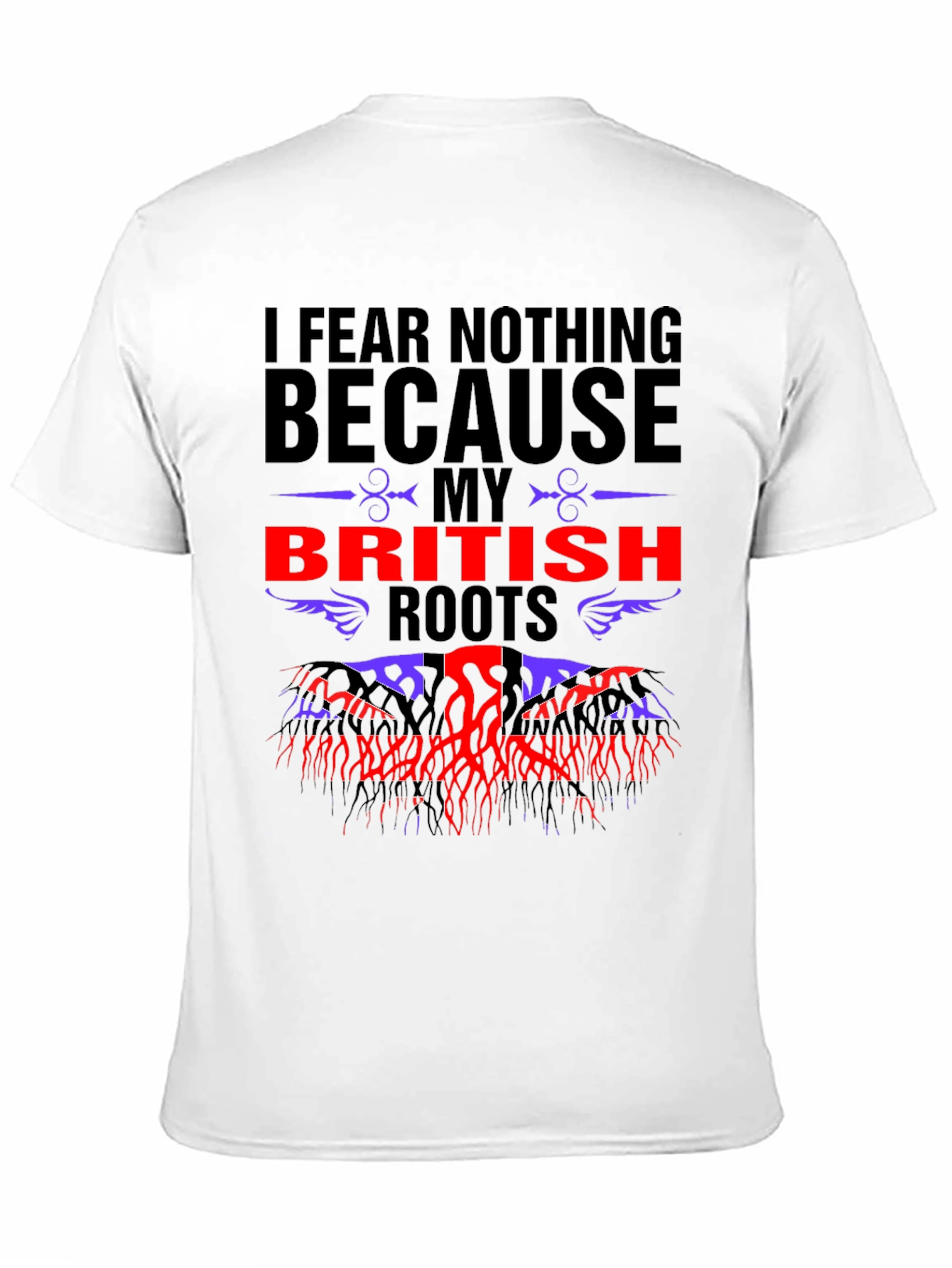 British Roots Graphic Tee - Fear Nothing