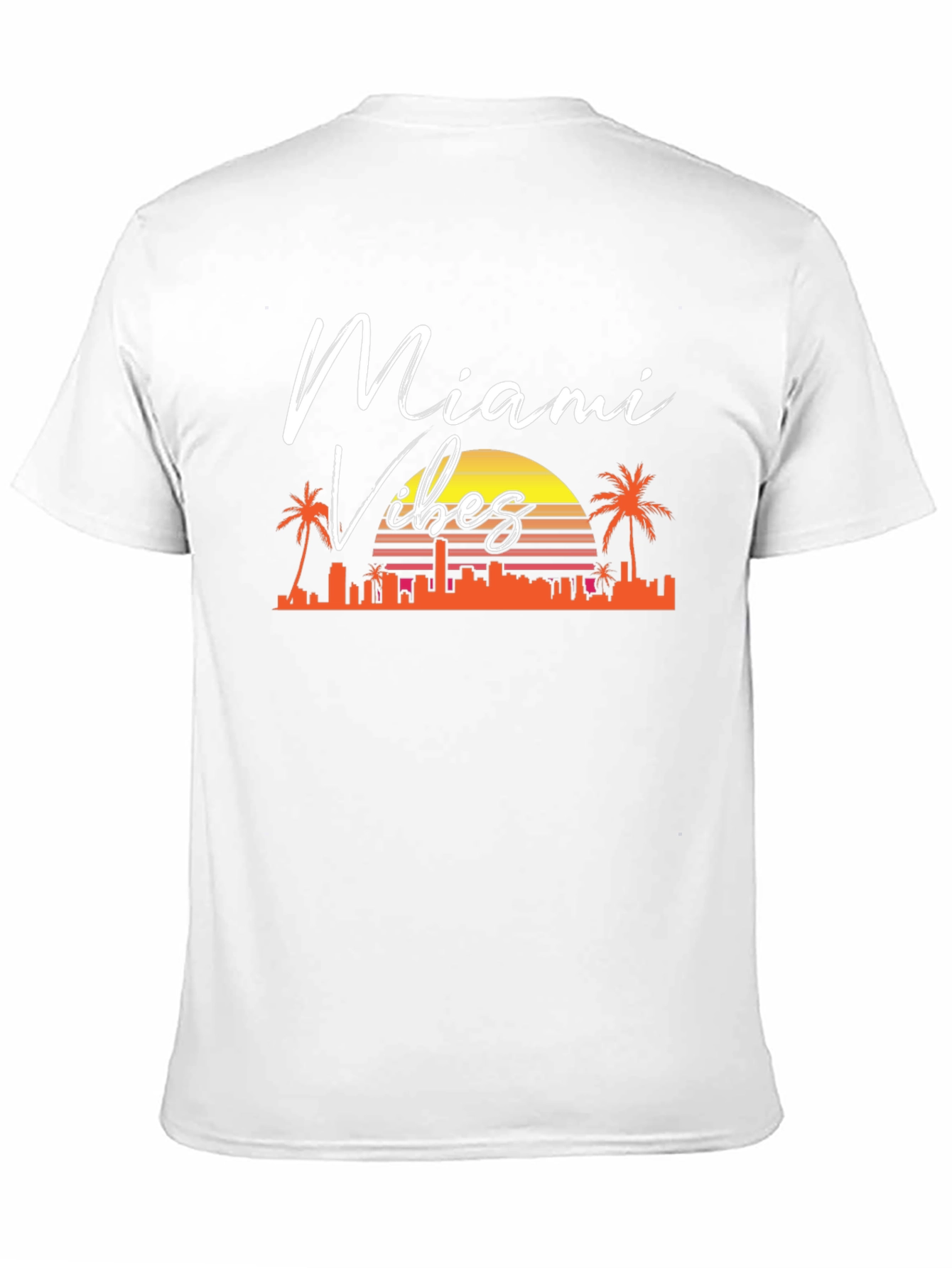 Miami Vibes Graphic T-Shirt - Retro Style