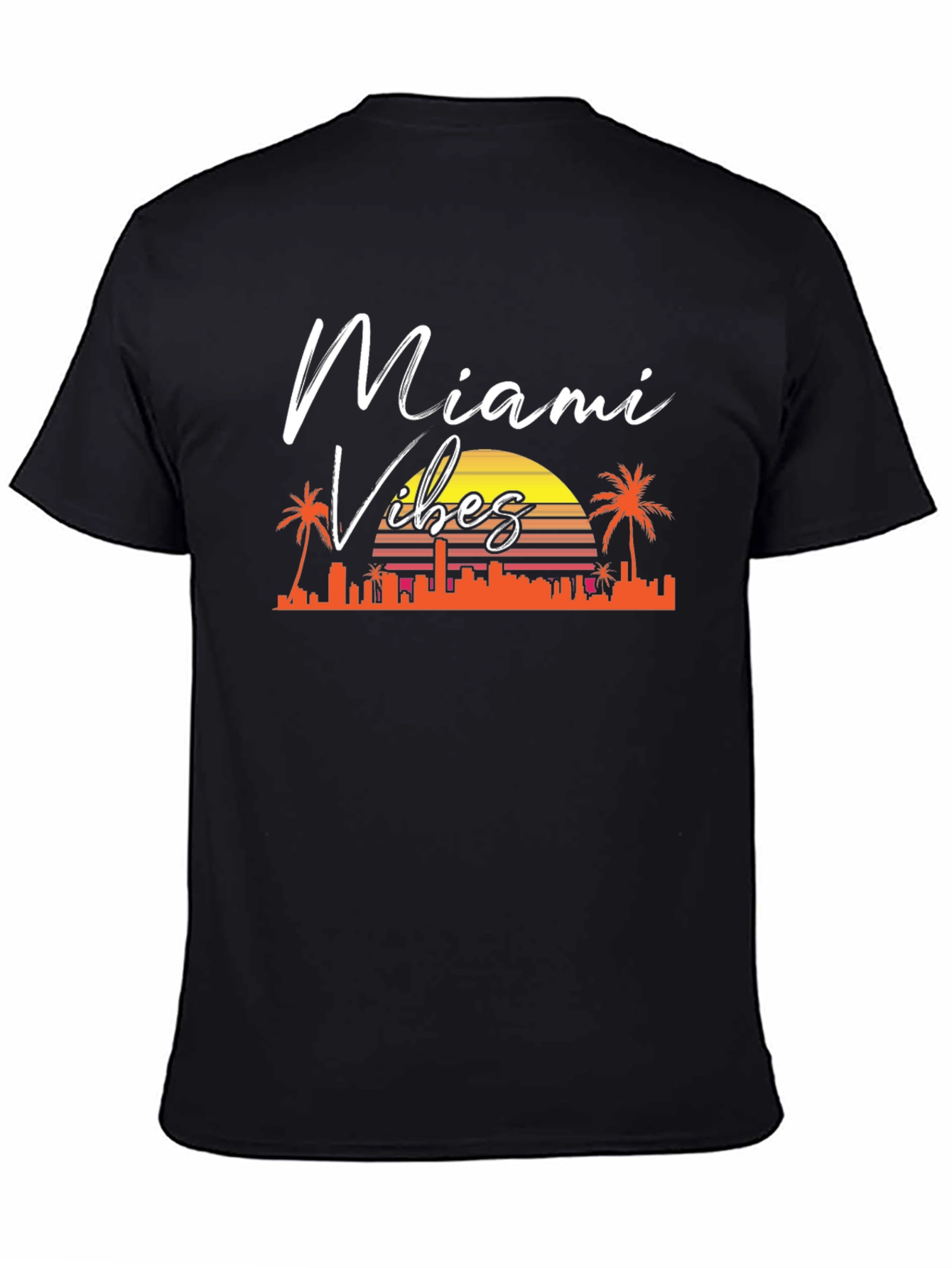 Miami Vibes Graphic T-Shirt - Retro Style