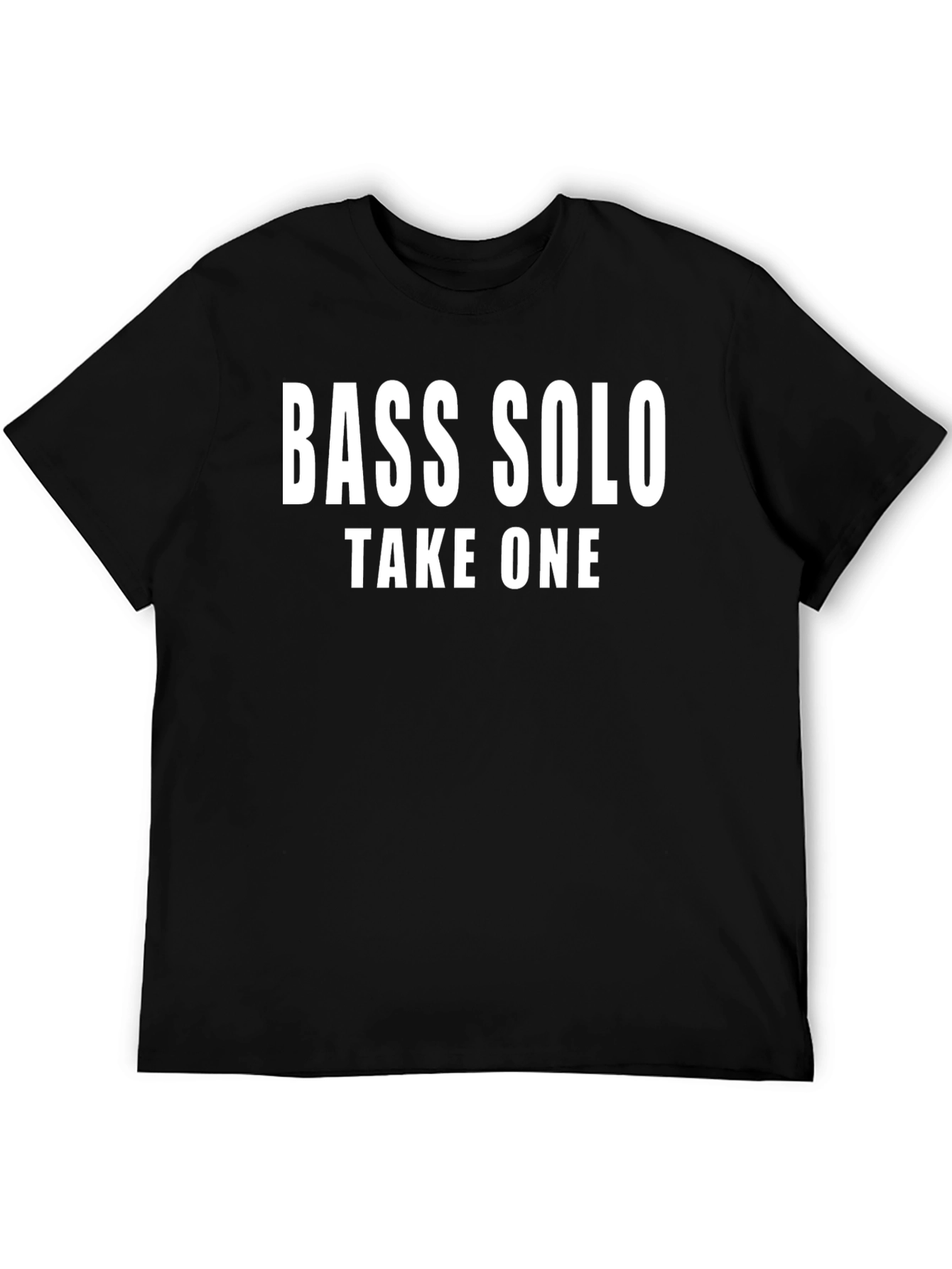 Bass Solo Take One T-Shirt - Music Lover Tee