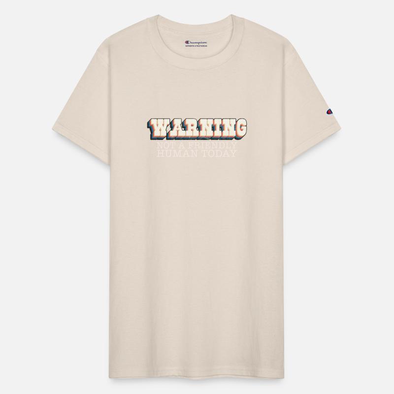 Warning not a friendly human today travel