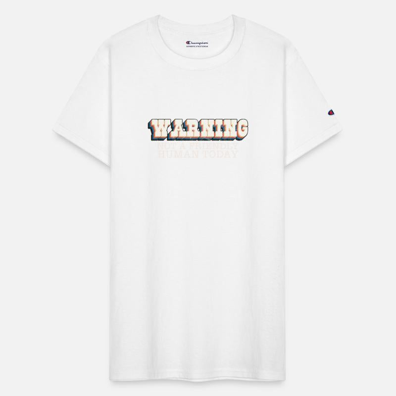 Warning not a friendly human today travel