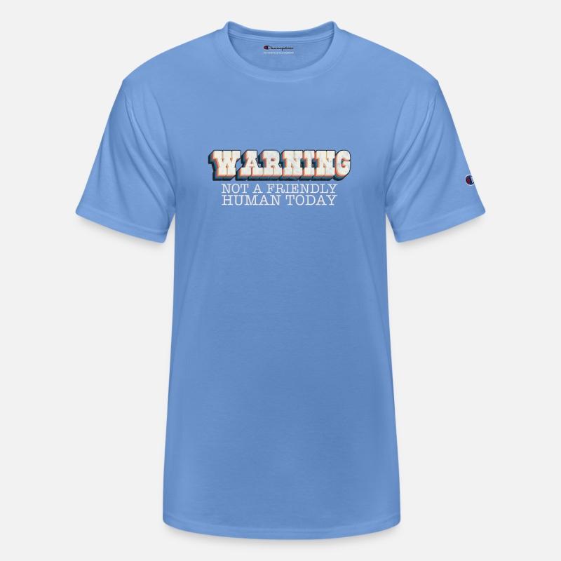 Warning not a friendly human today travel