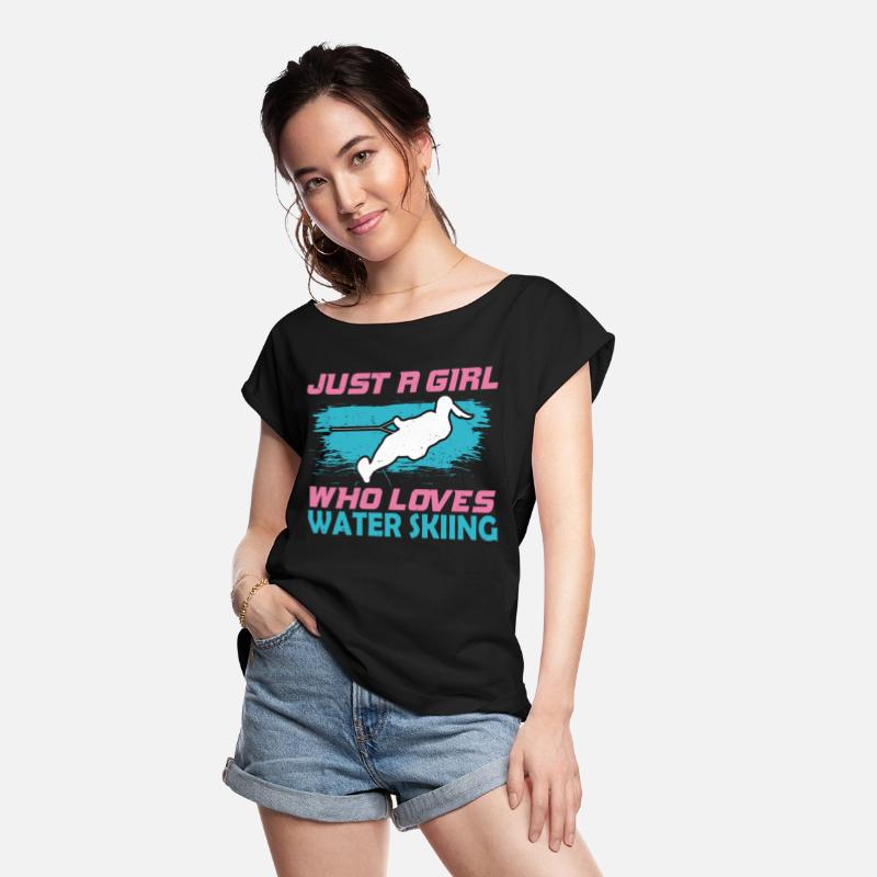 Water Ski Skiing Girl Gift