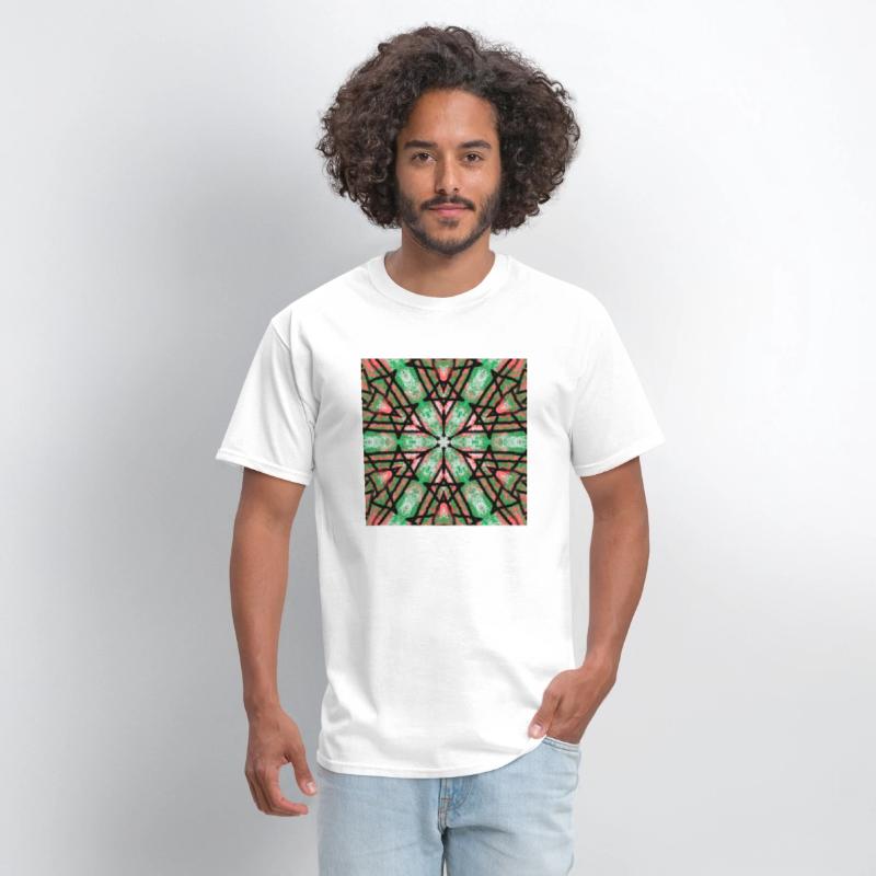 watercolor garden green house blast mandala