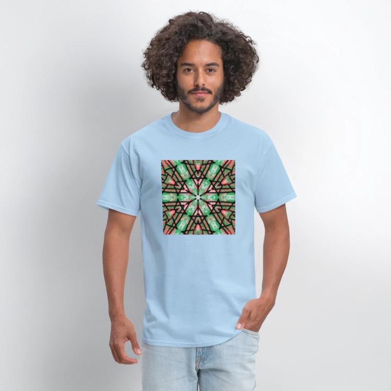 watercolor garden green house blast mandala