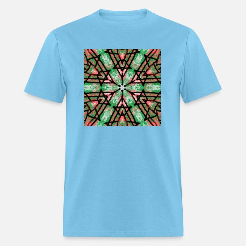 watercolor garden green house blast mandala