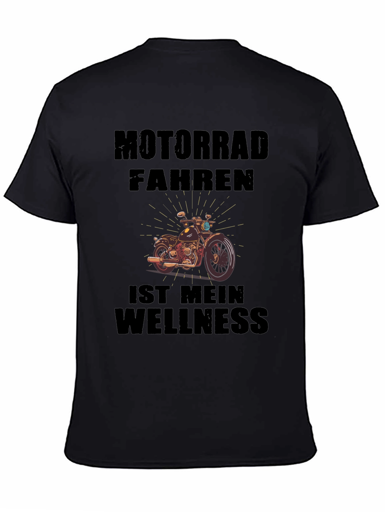 Motorrad Fahren T-Shirt - Biker Wellness Tee