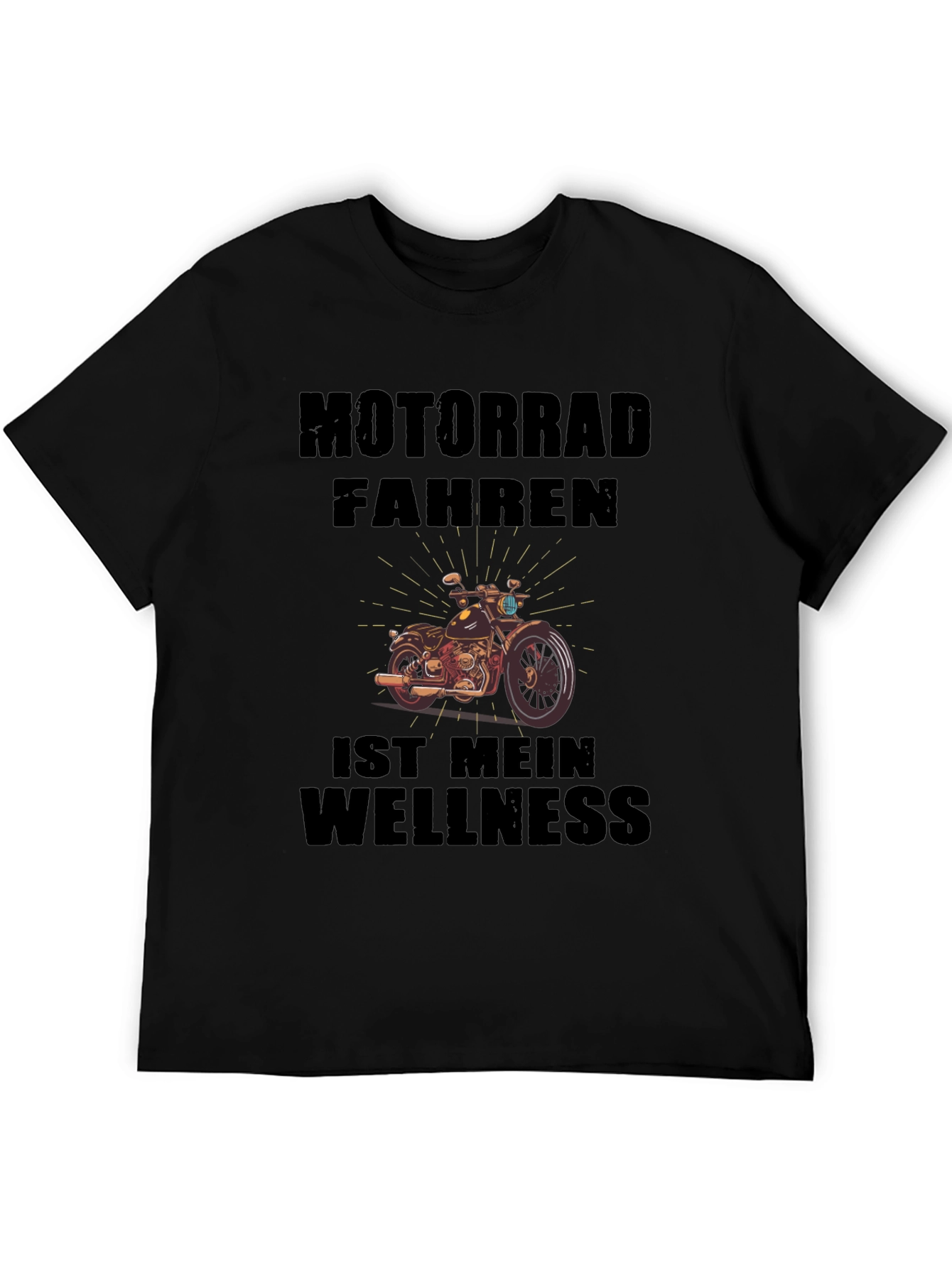 Motorrad Fahren T-Shirt - Biker Wellness Tee