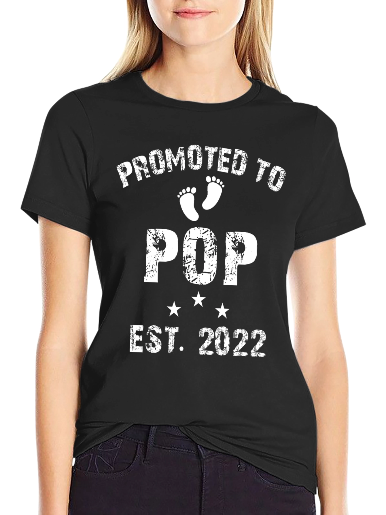 Promoted to Pop Est. 2022 Graphic T-Shirt