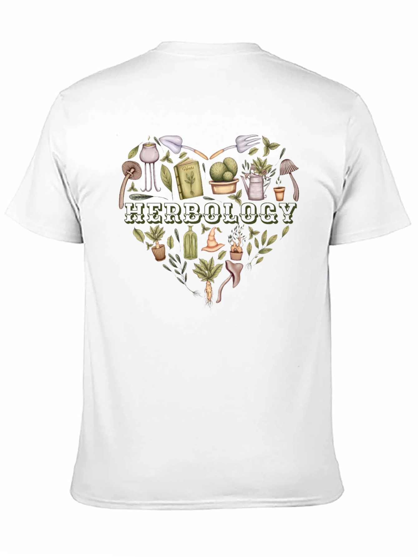 Herbology Heart Graphic Tee