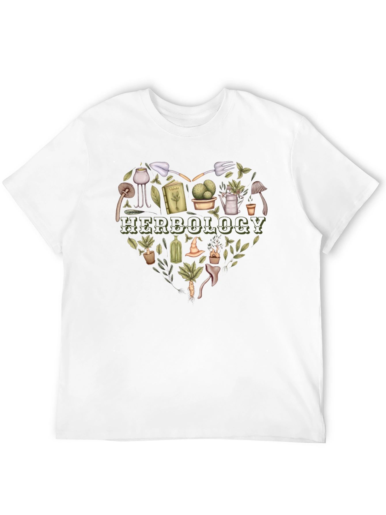 Herbology Heart Graphic Tee