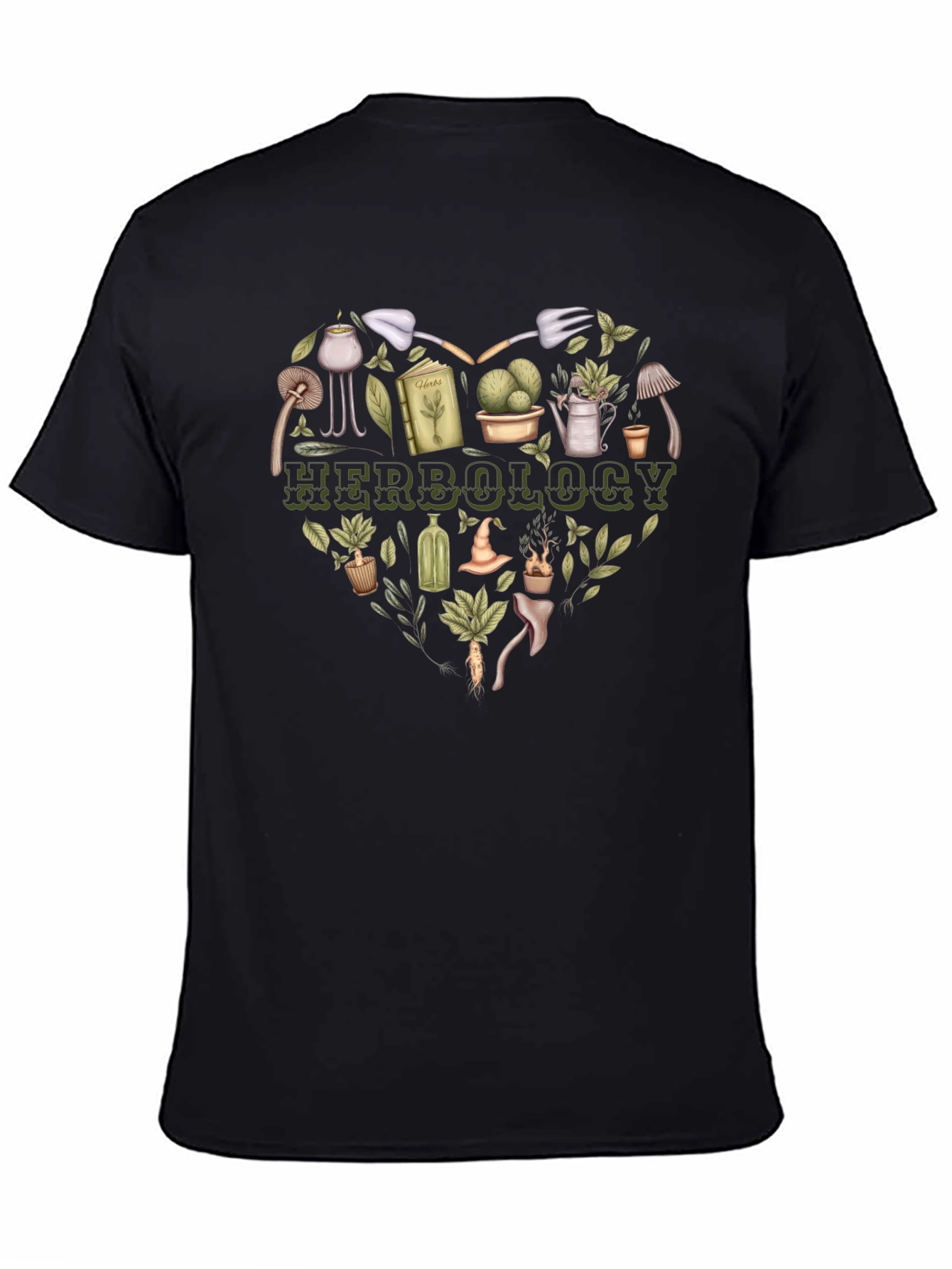 Herbology Heart Graphic Tee